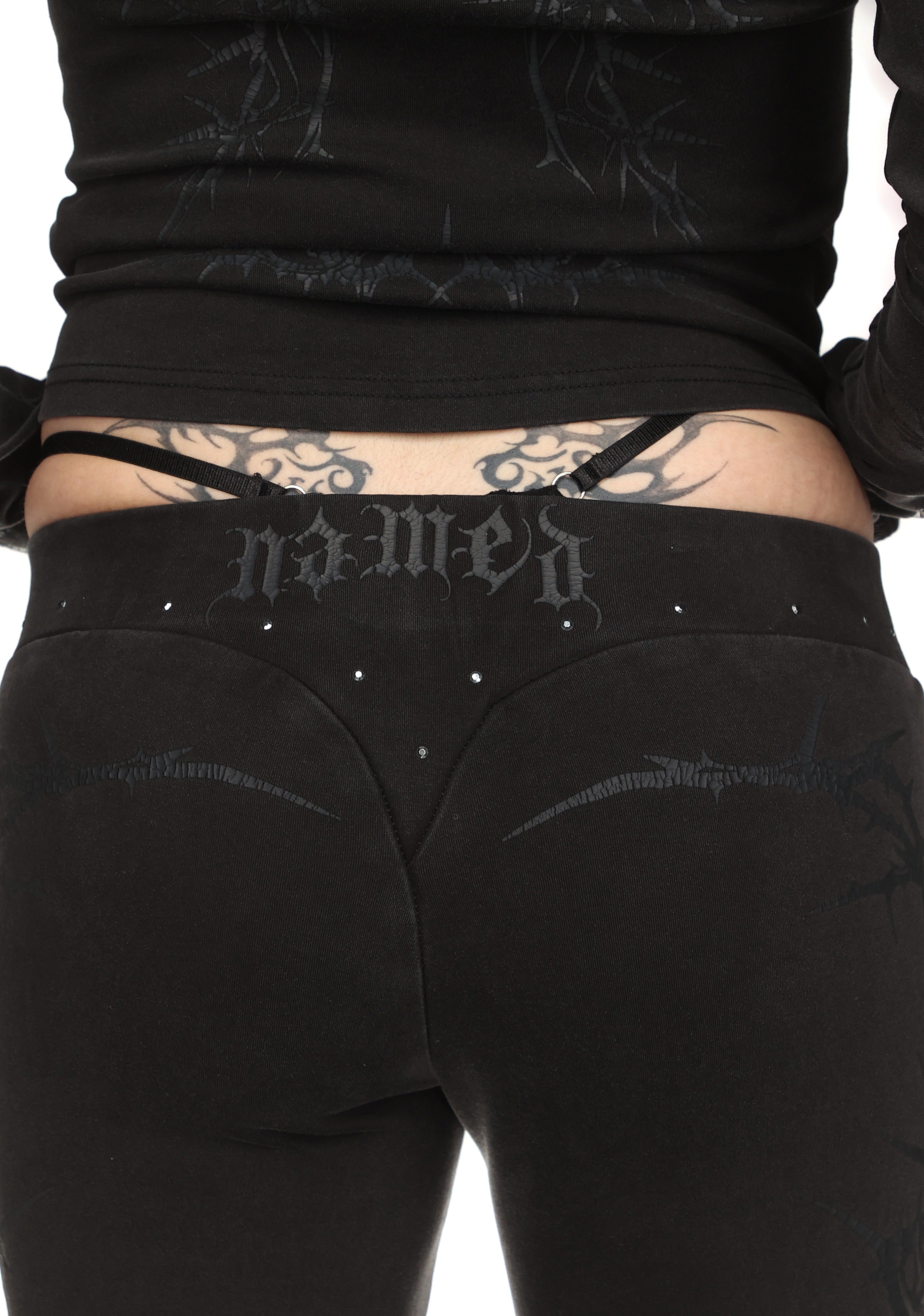 CURSE SCULPT STRETCH PANTS WASHED CHARCOAL