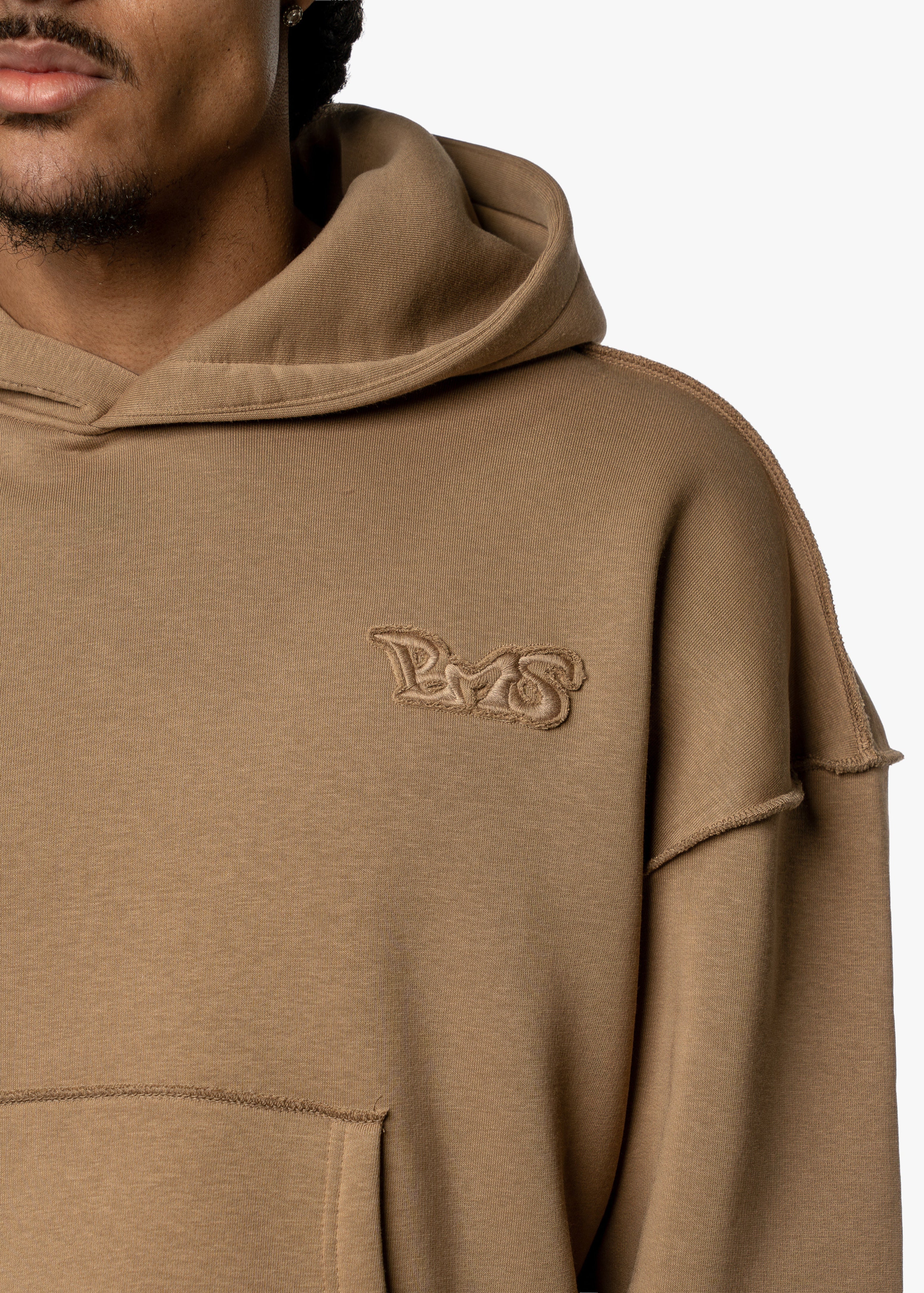 PATCH - DARK BEIGE HOODIE