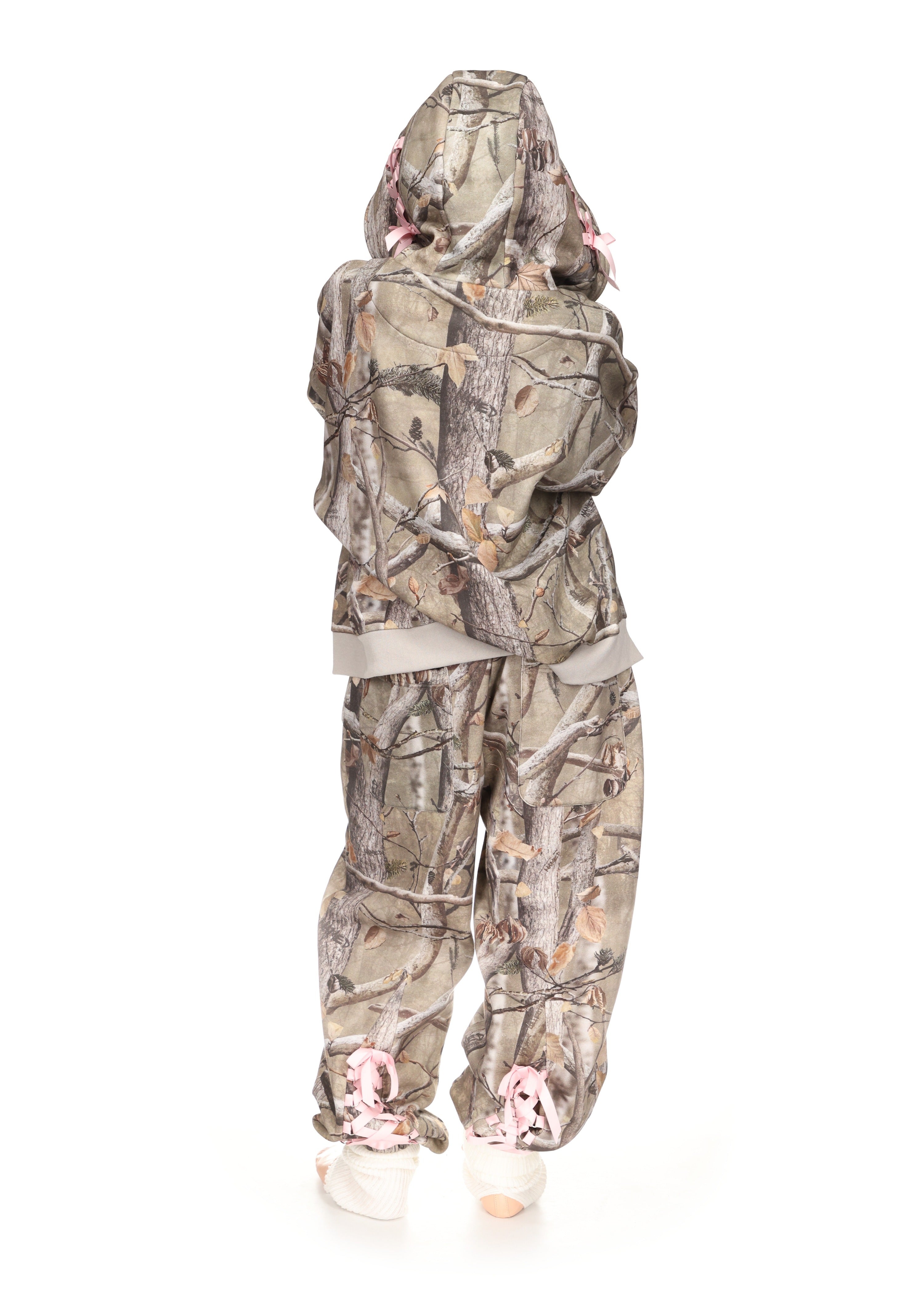 FORBIDDEN ZIP HOODIE NATURAL