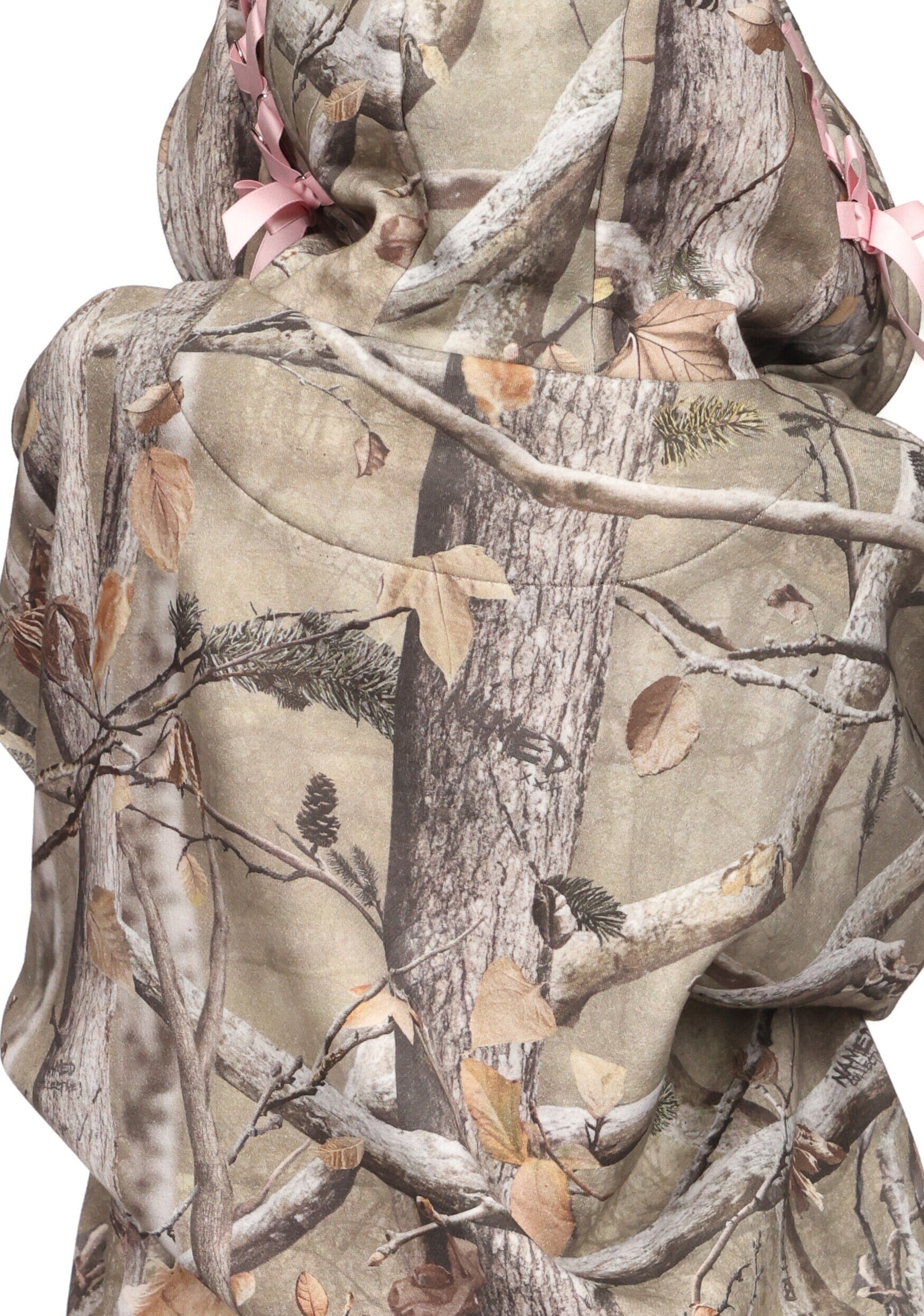 FORBIDDEN ZIP HOODIE NATURAL