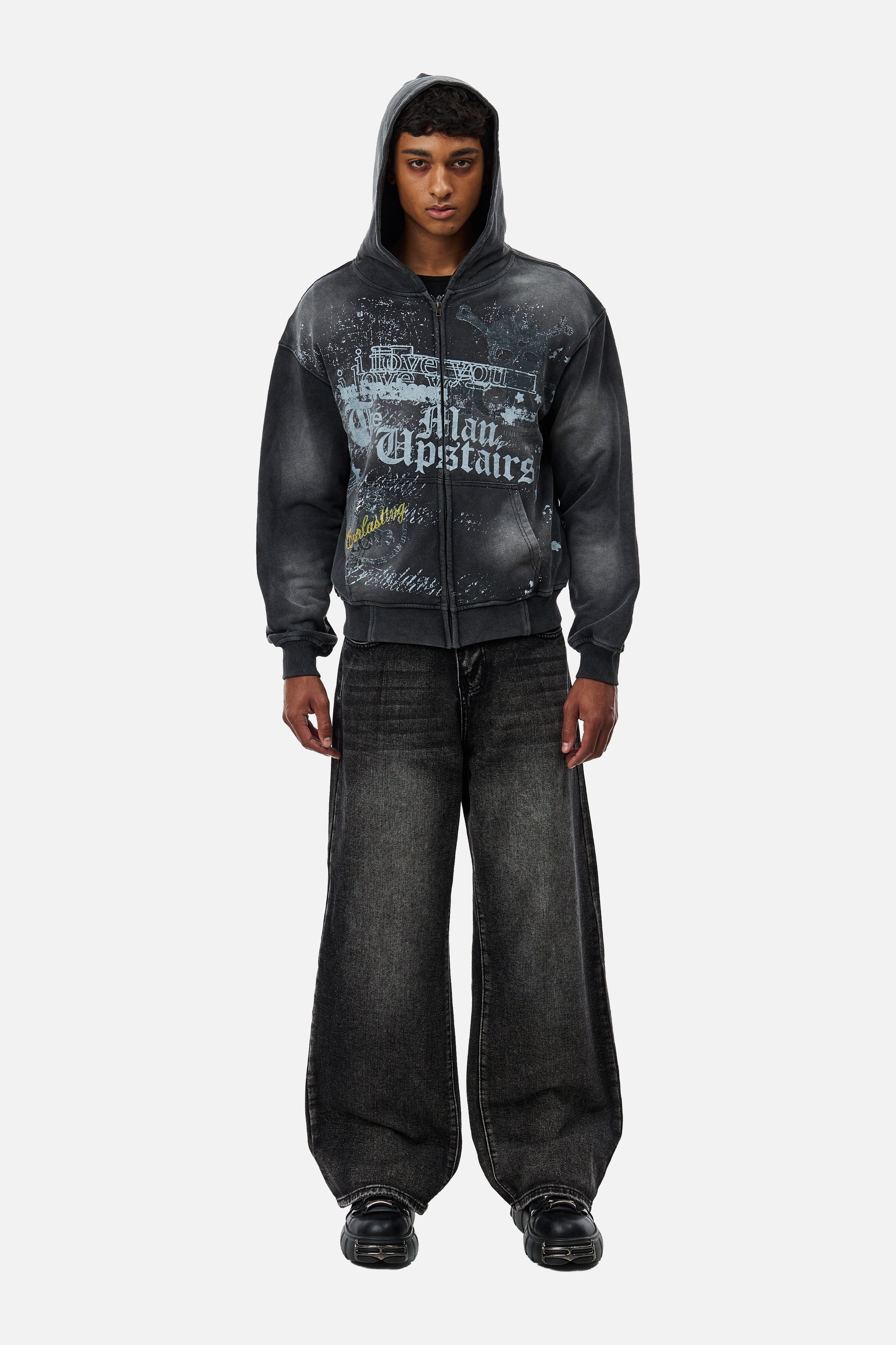 Upstairs Zip Hoodie