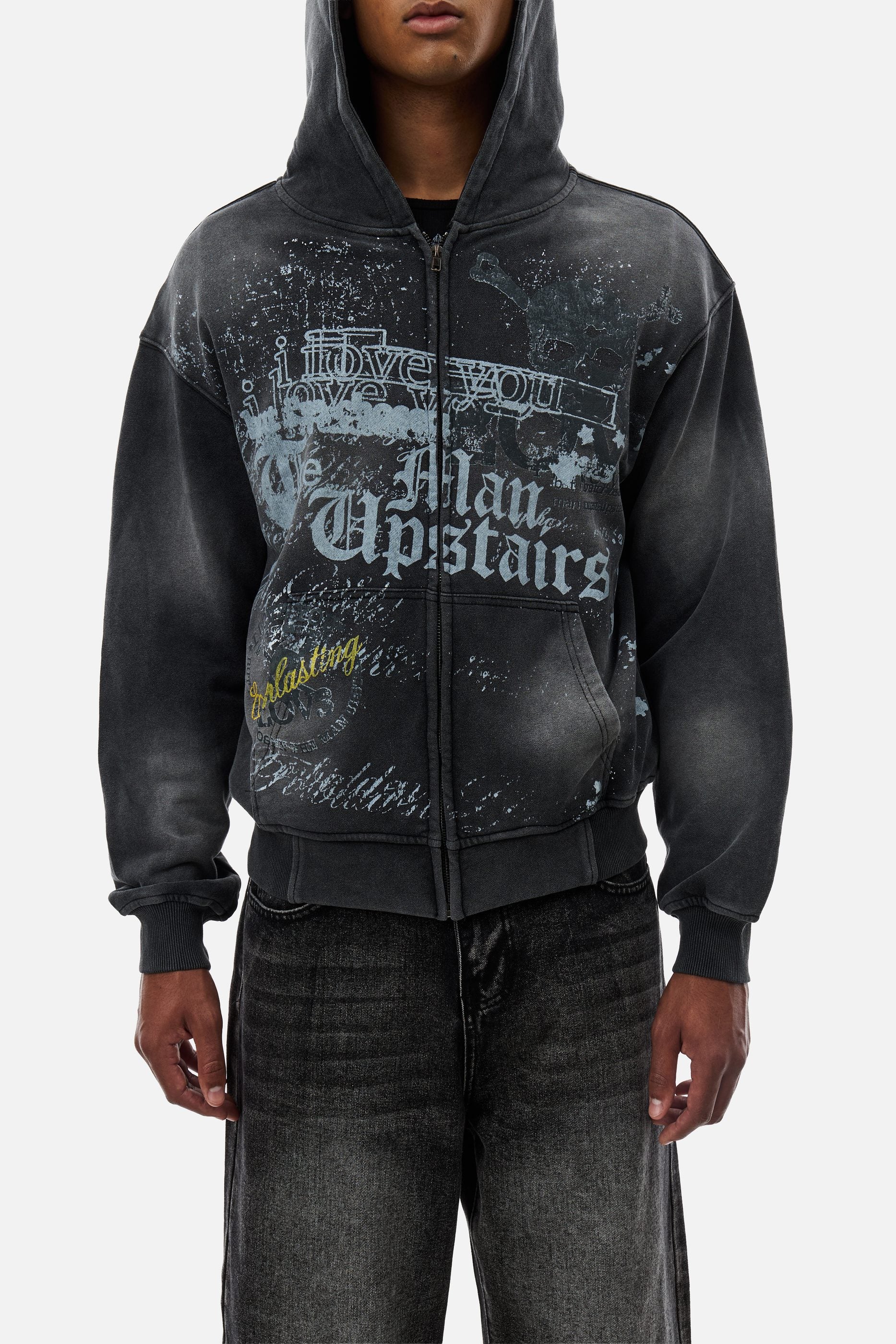 Upstairs Zip Hoodie