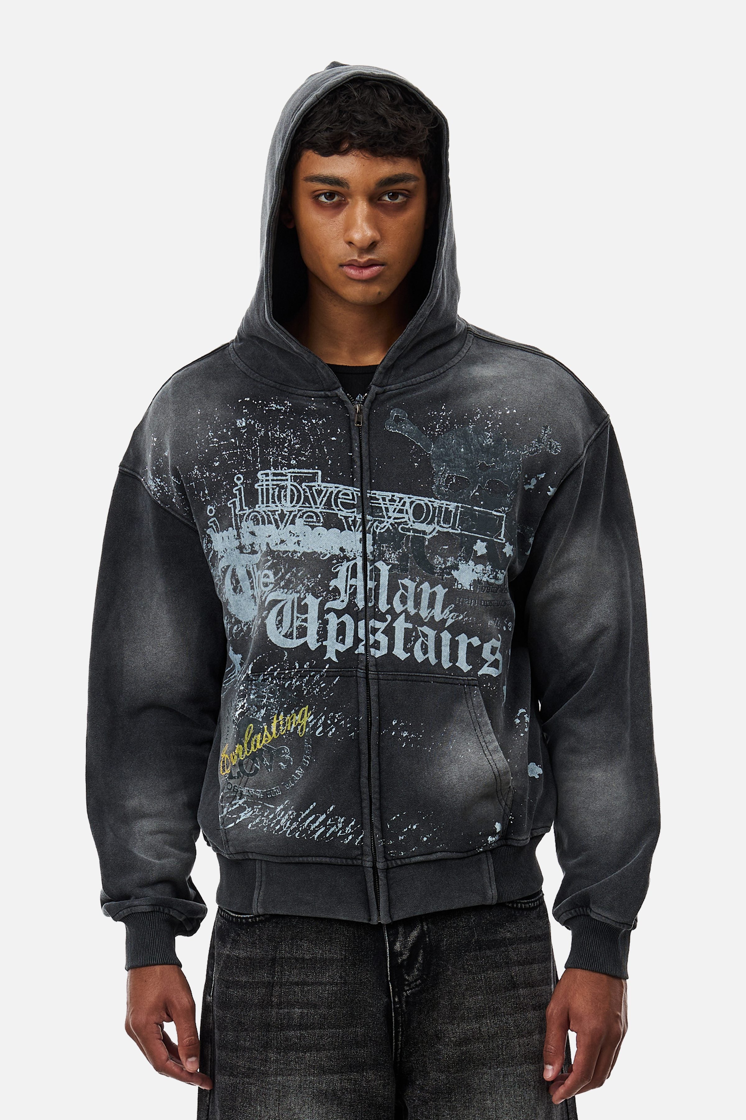 Upstairs Zip Hoodie