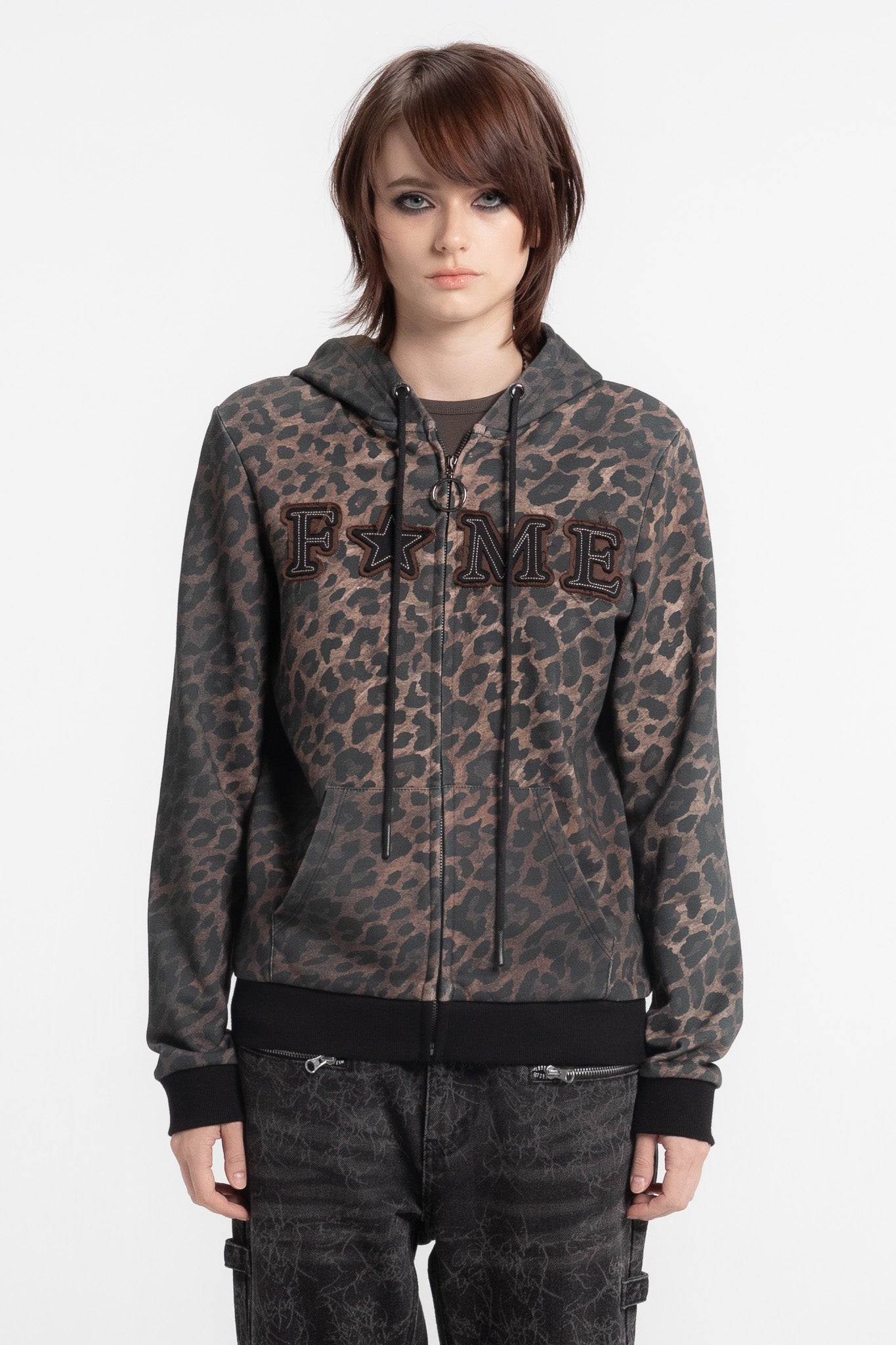 FAME Slim Zip Hoodie