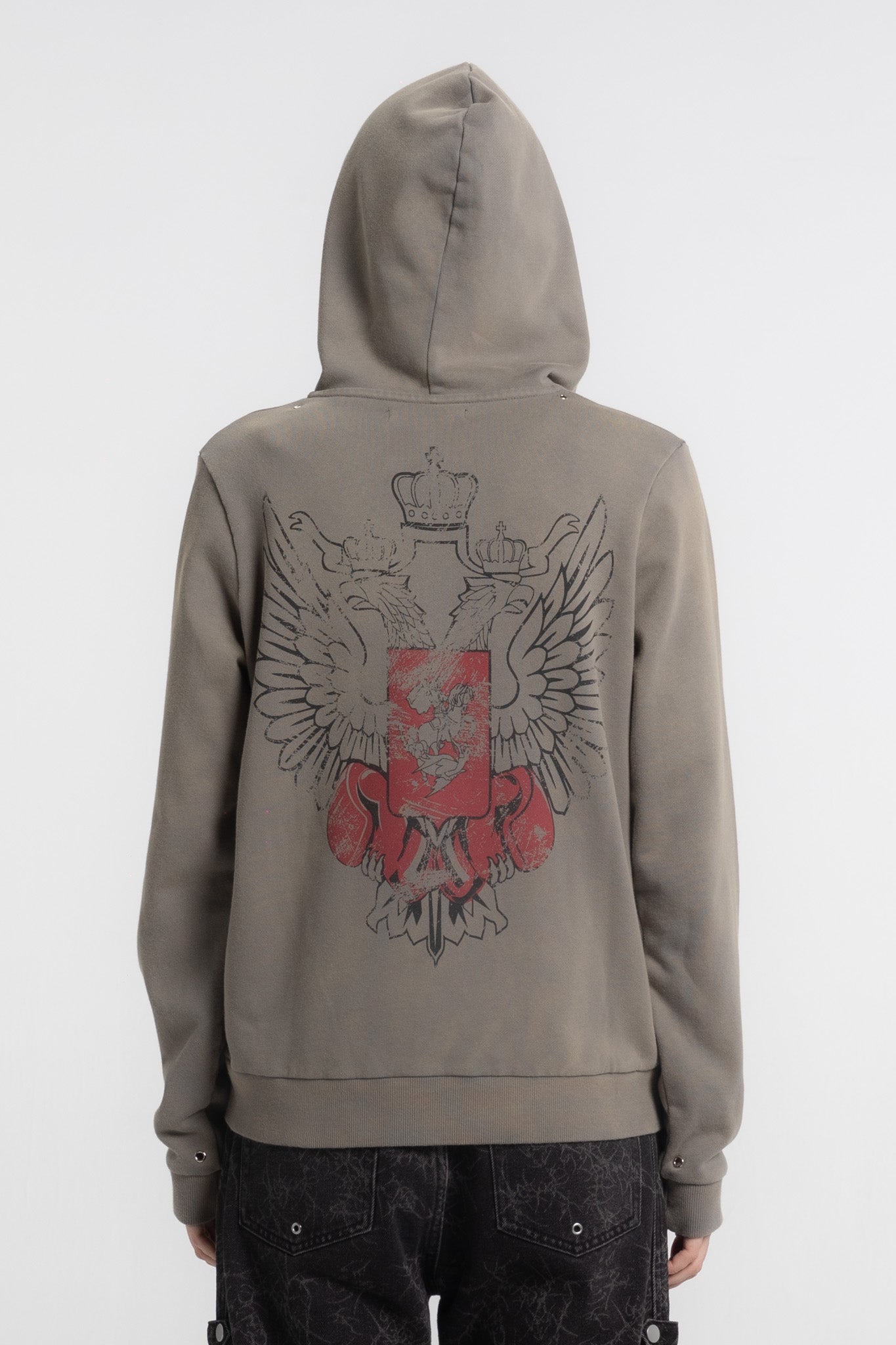 Crest Slim Zip Hoodie