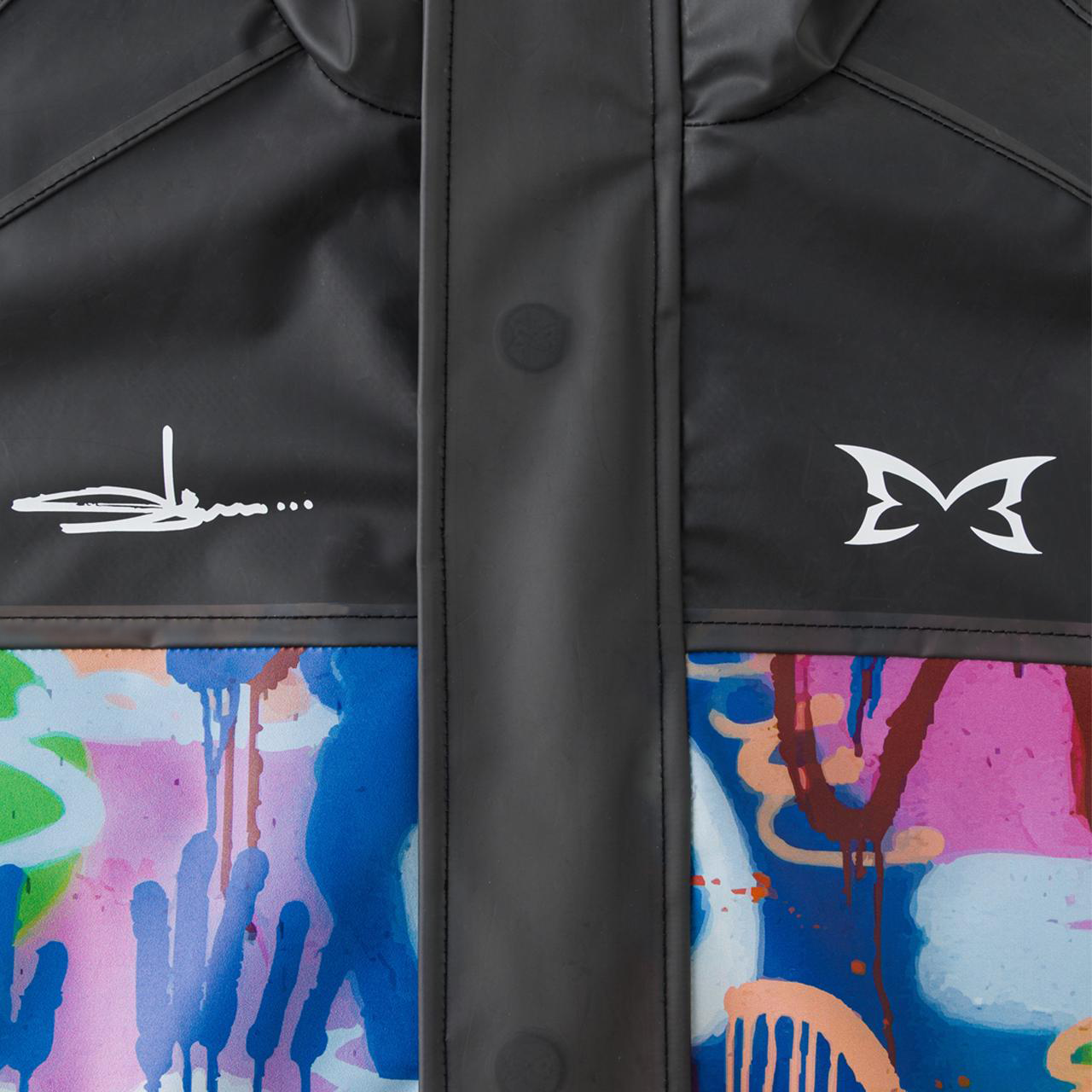 x Slawn Translucent Jacket (Black)