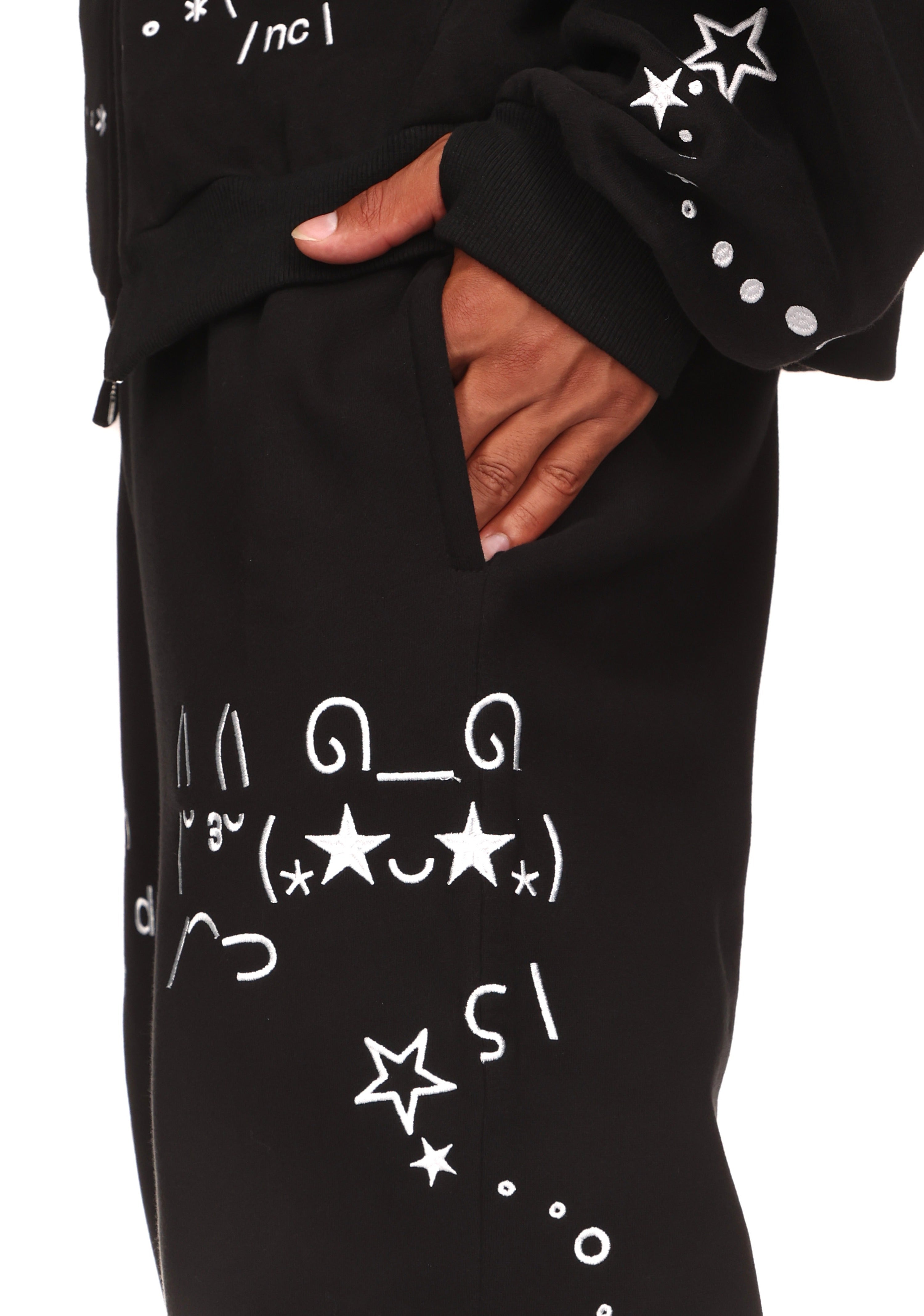 MALFUNCTION SWEATPANTS BLACK