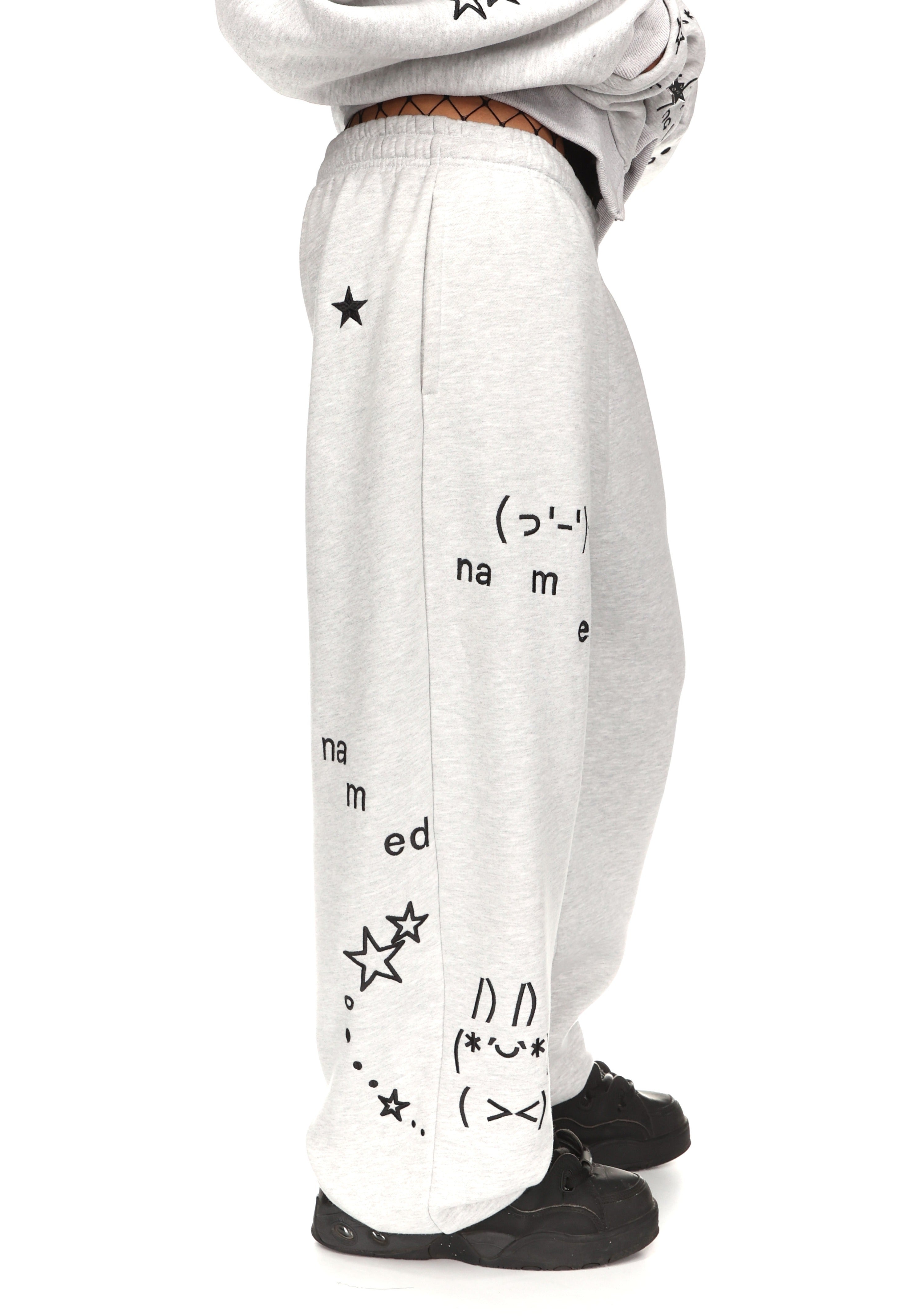 MALFUNCTION SWEATPANTS GREY MARL