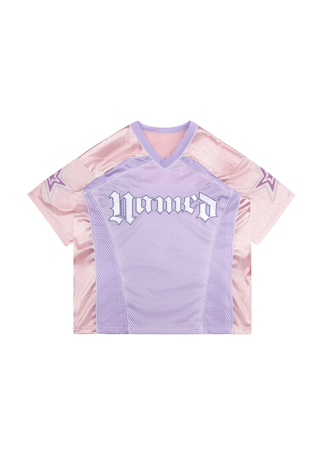 Nth ACTIVE AIRTEX MESH OVERSIZED JERSEY BABY PINK