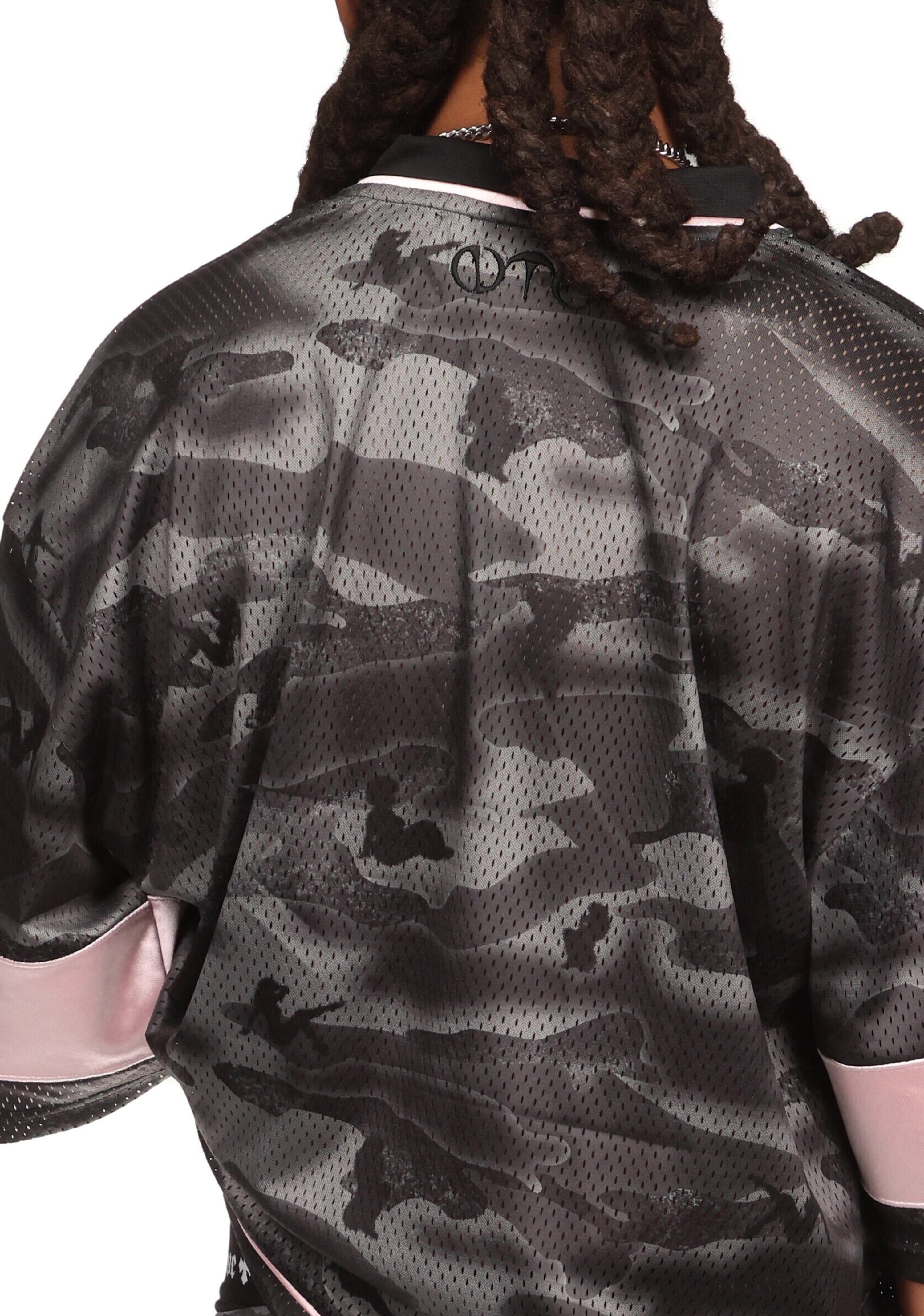 Nth ACTIVE AIRTEX MESH OVERSIZED JERSEY CAMO