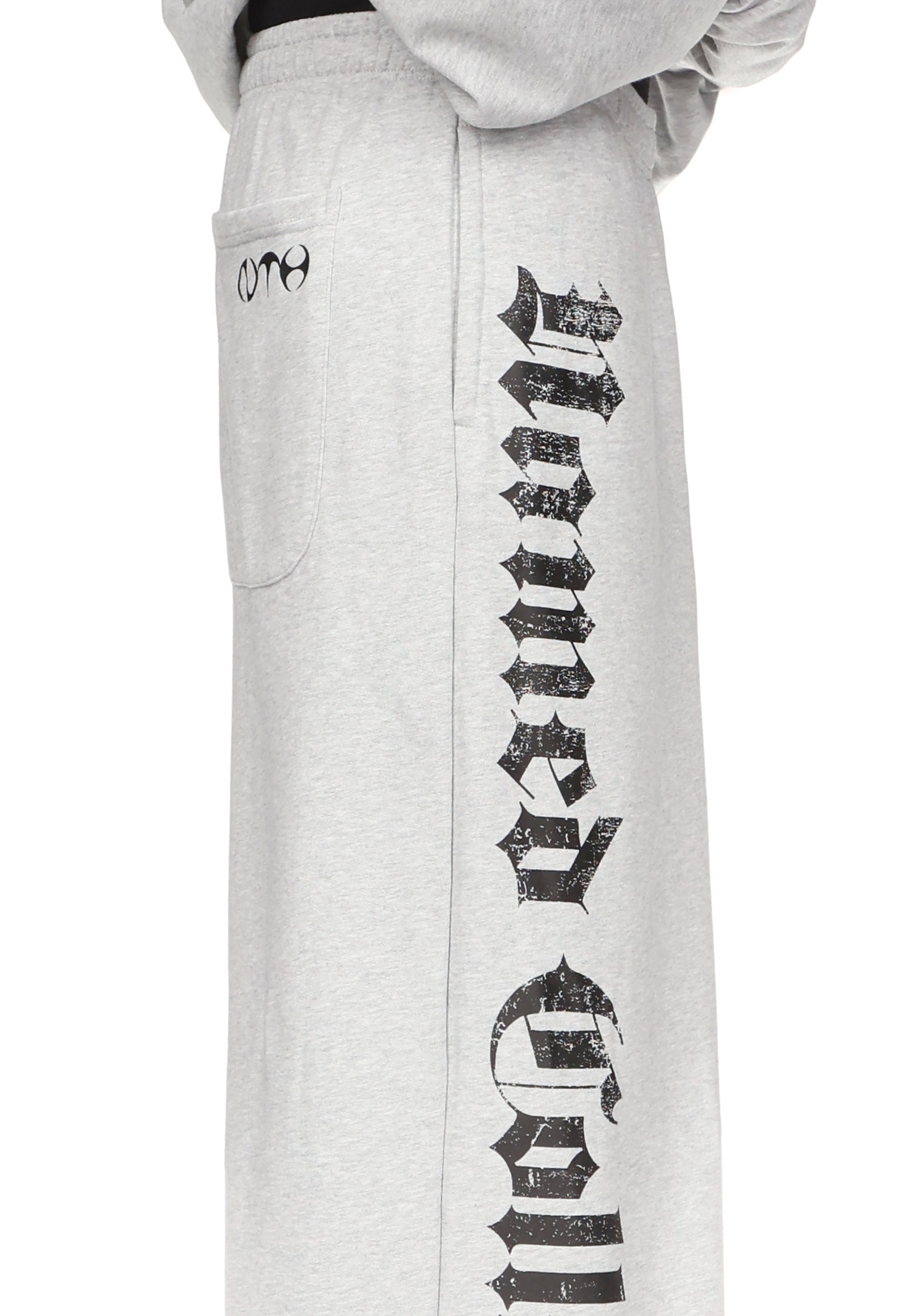 Nth ACTIVE OLD ENGLISH OVERSIZED SWEATPANTS GREY MARL