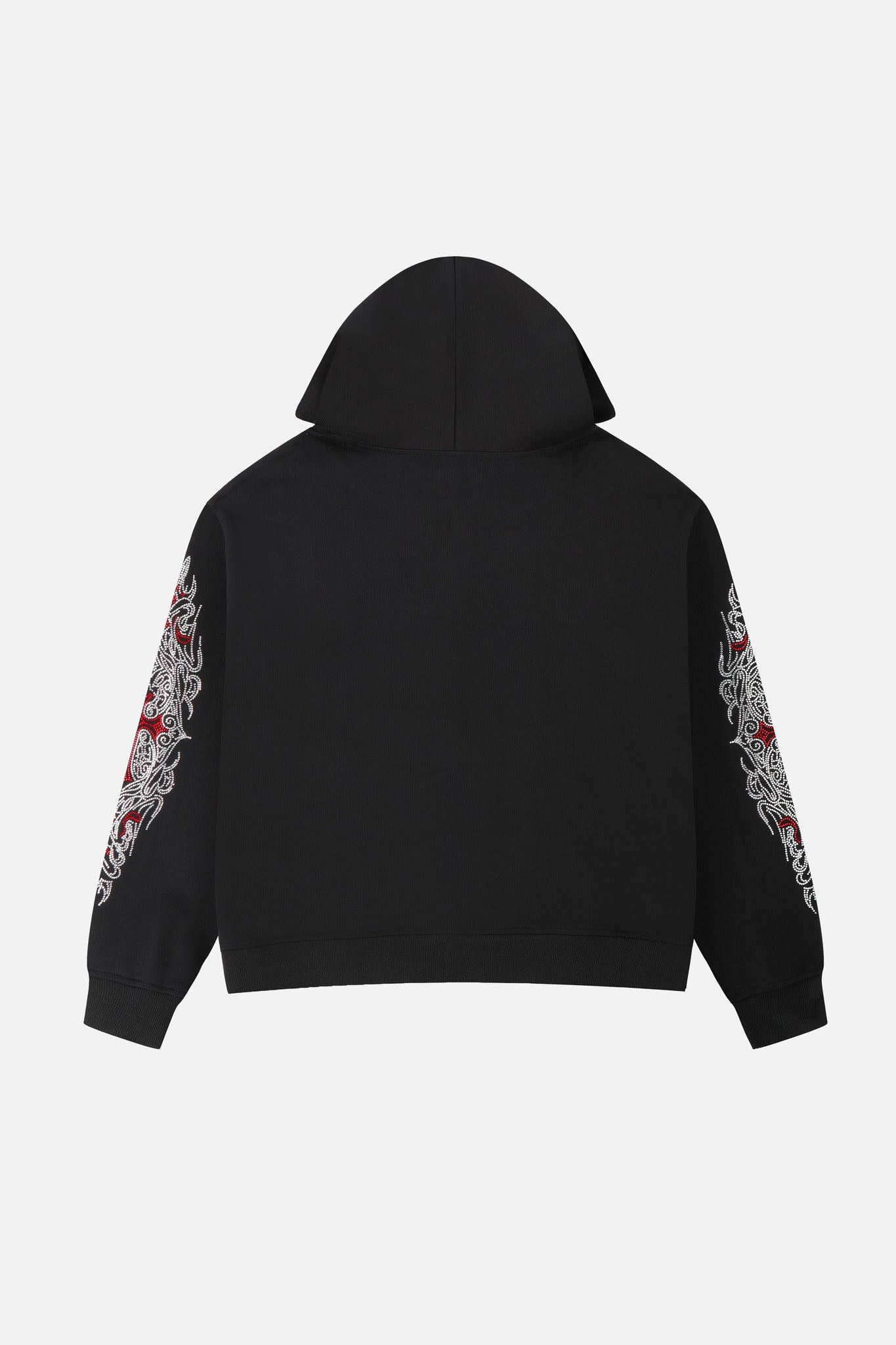 Red Cross Zip Up Hoodie