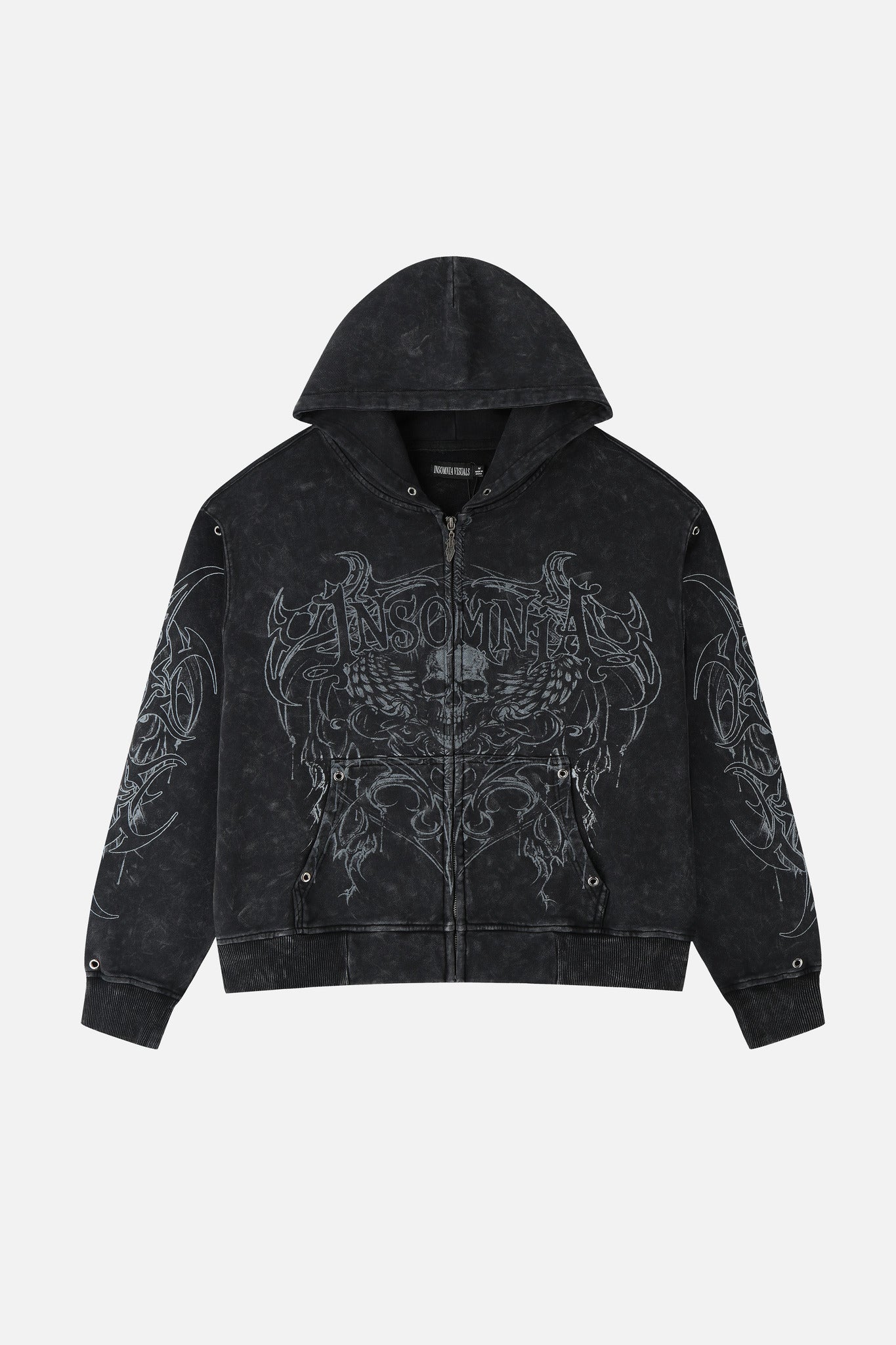 TRIBAL ZIP UP HOODIE