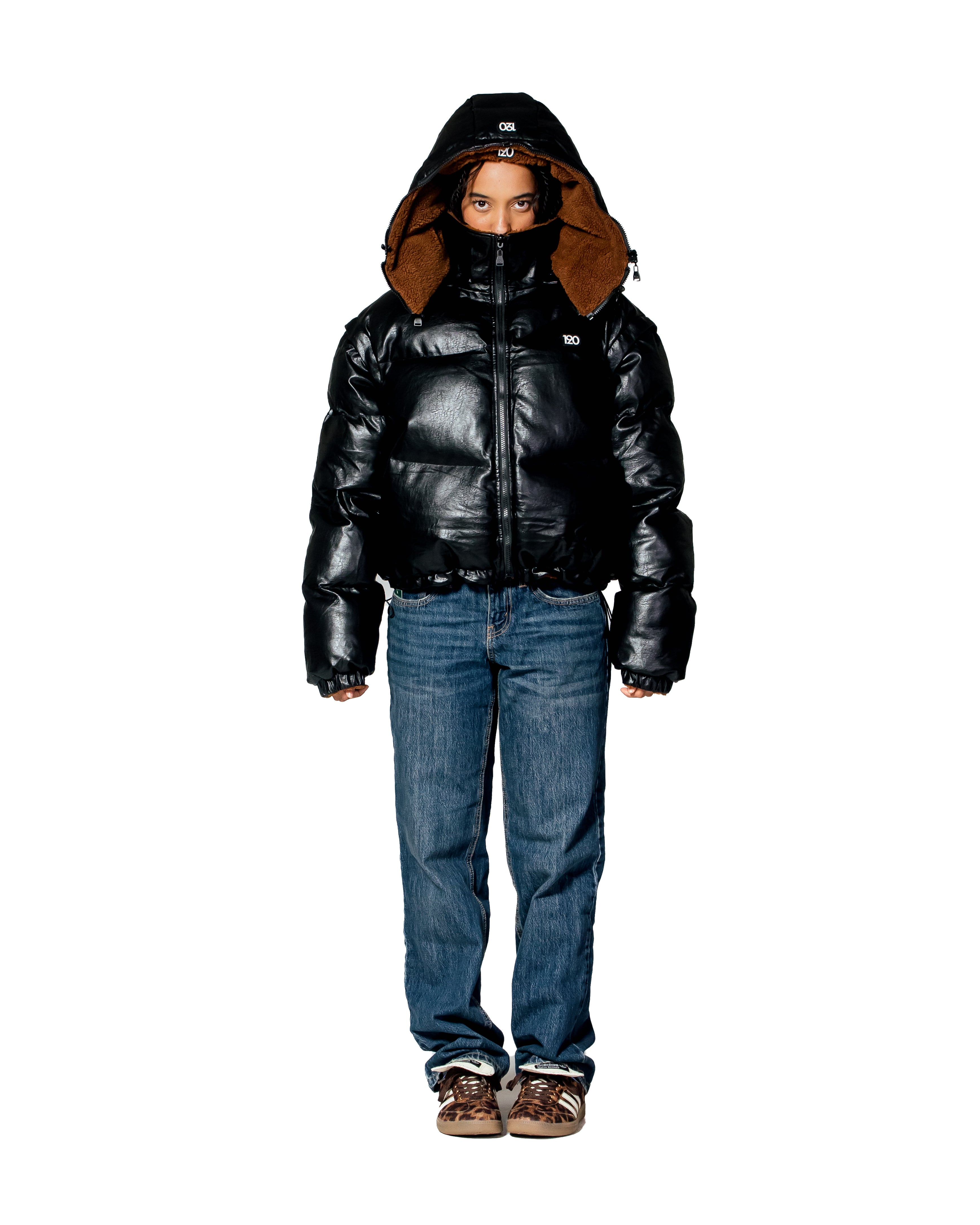 Ultimate Bomber™ - Faux Leather Teddy