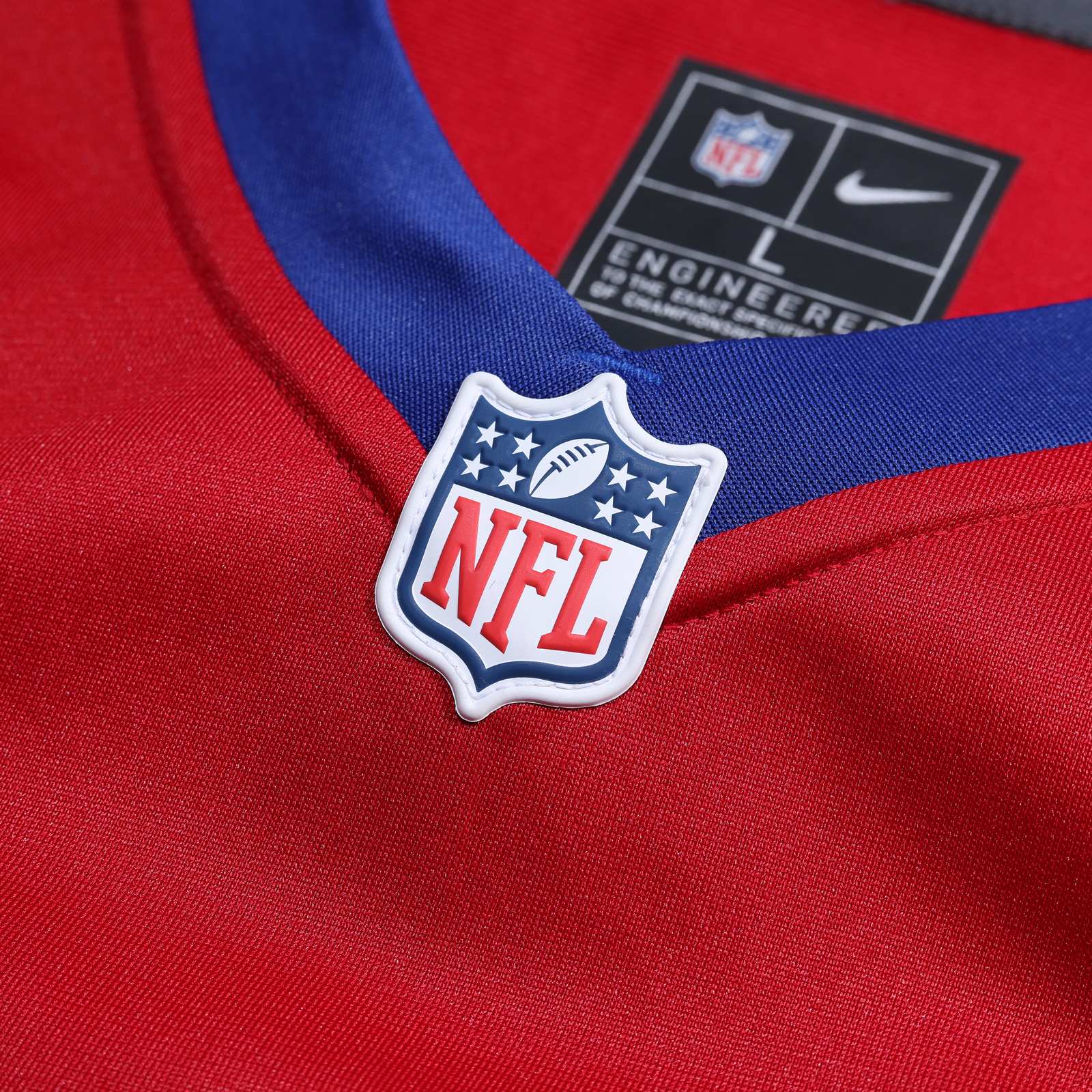 Men's New York Giants Red Alternate Game Jersey