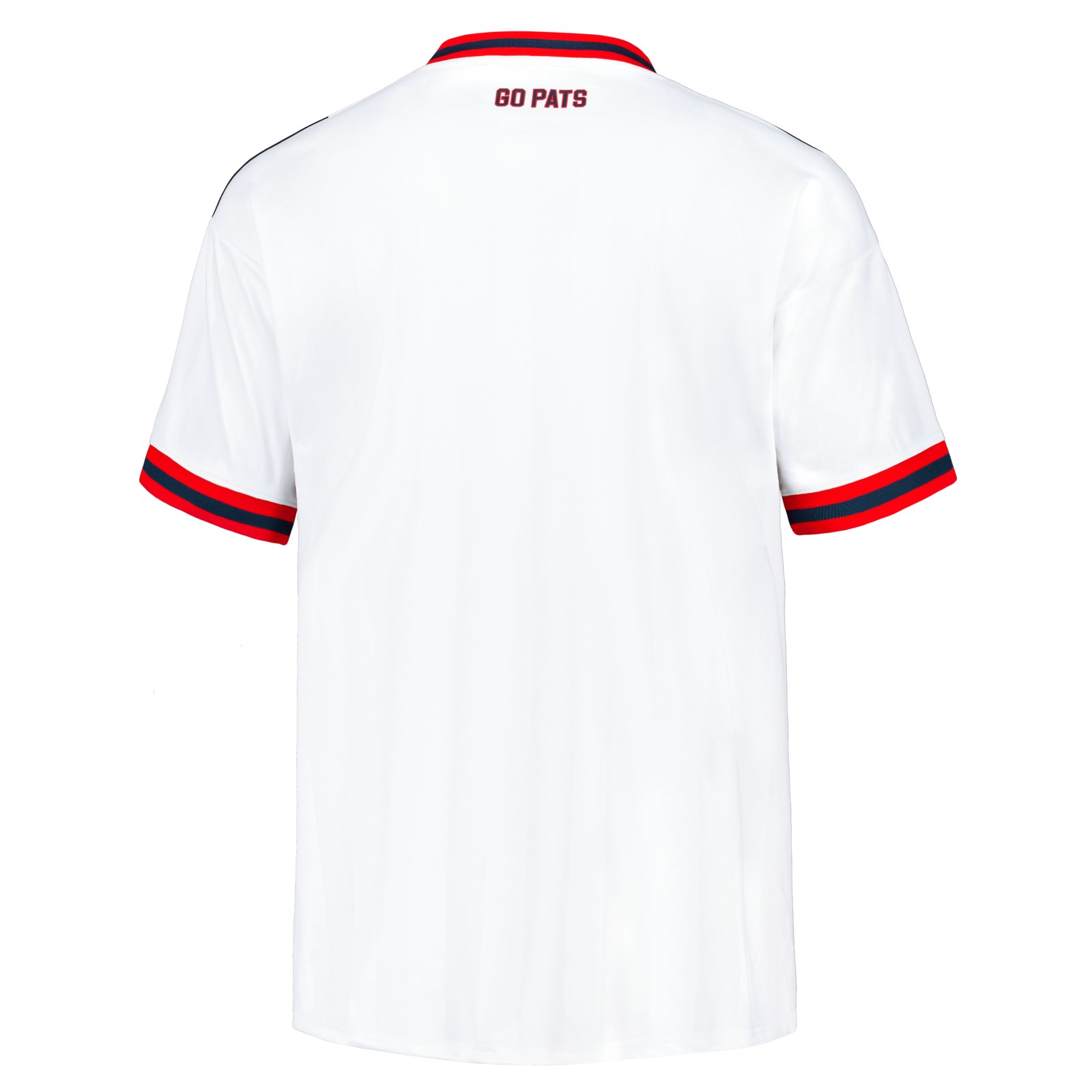New England Patriots Youth Football x Football V-Neck Fan Top - White