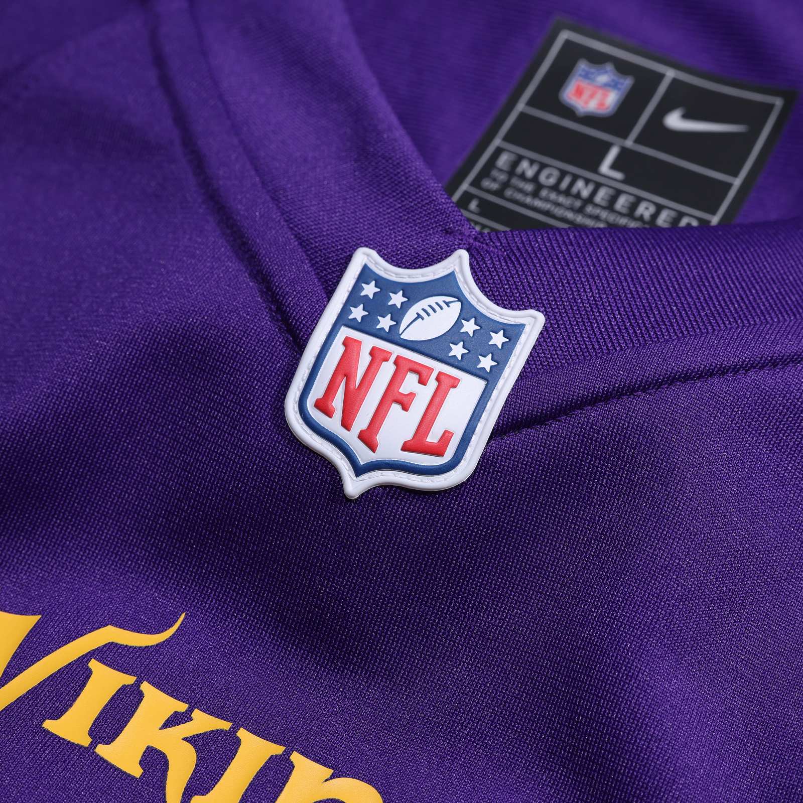 Men's Minnesota Vikings Eric Wilson Purple Team Game Jersey