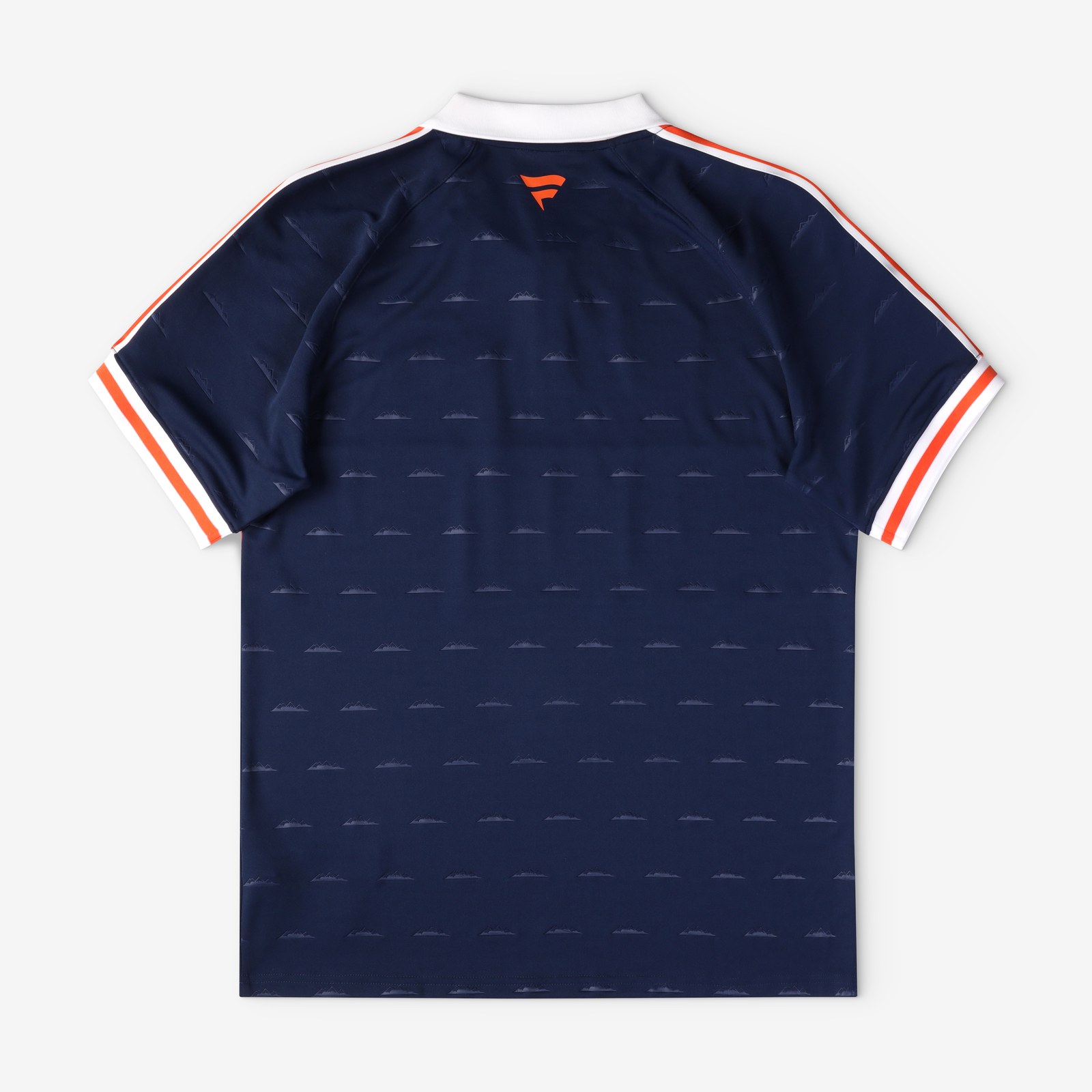 Denver Broncos Youth Football x Football Collared Fan Top - Navy