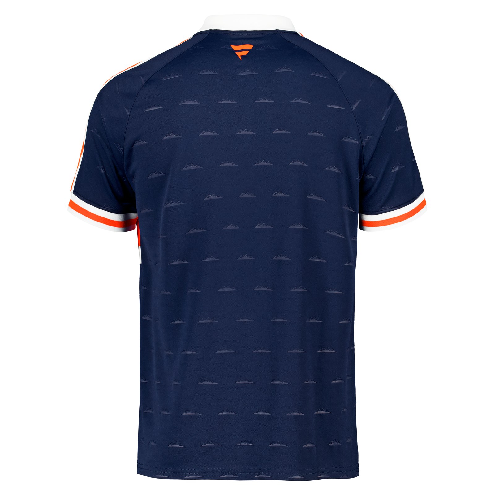 Denver Broncos Youth Football x Football Collared Fan Top - Navy