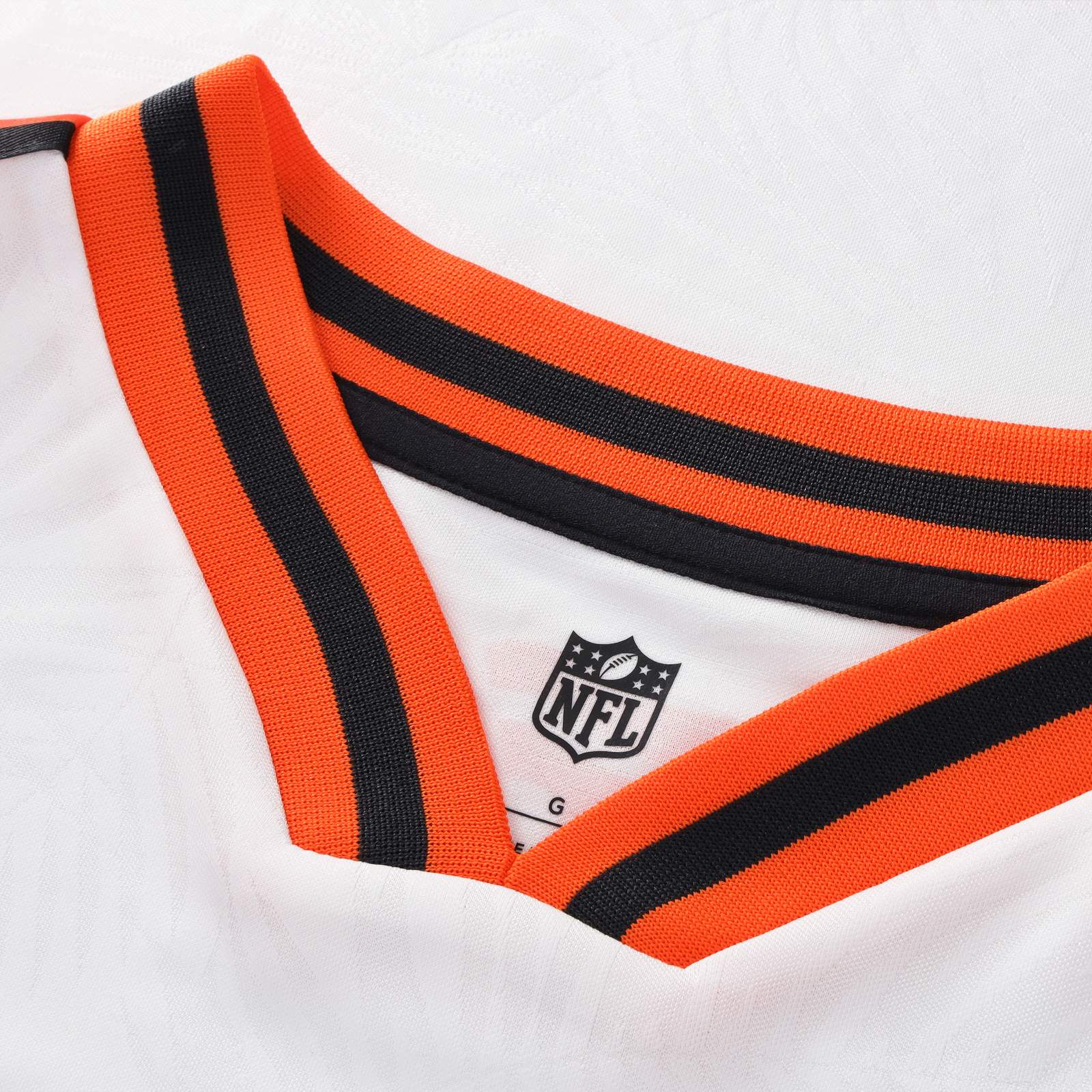 Cincinnati Bengals Youth Football x Football V-Neck Fan Top - White