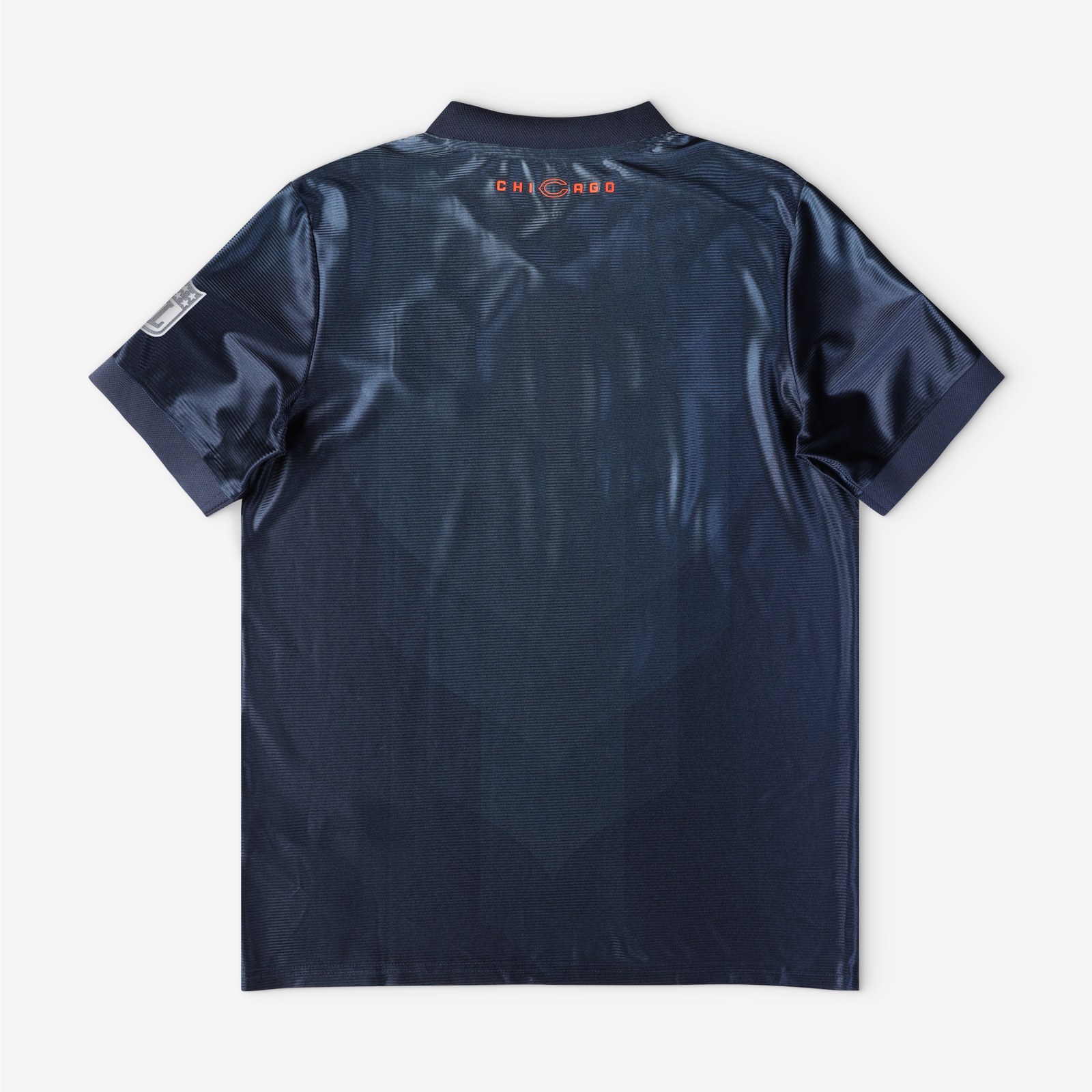 Chicago Bears Youth Football x Football V-Neck Fan Top - Navy