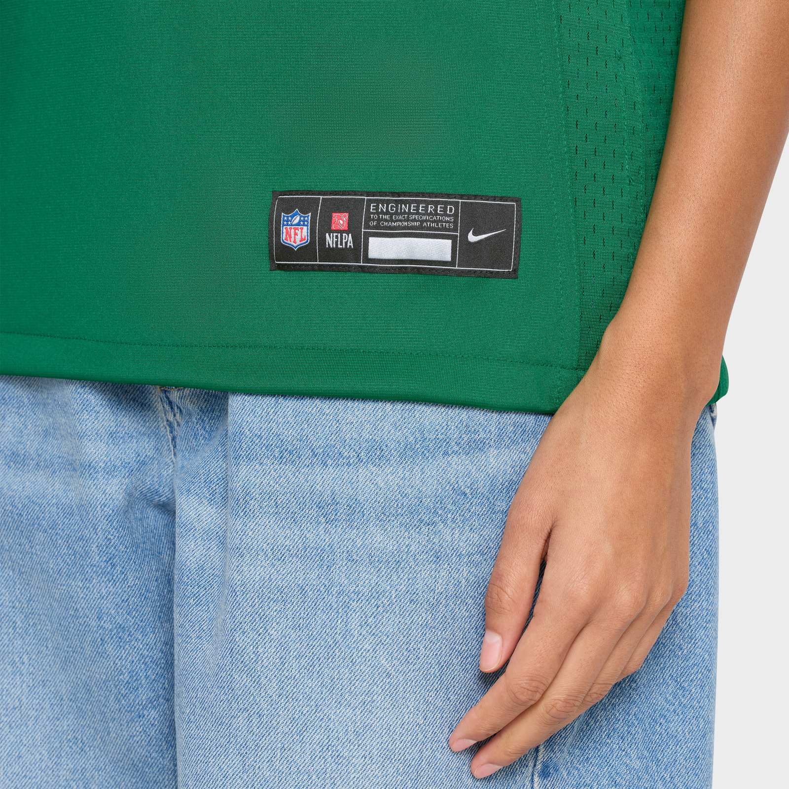 Women's Philadelphia Eagles Tariq Woolen Kelly Green Alternate Game Jersey