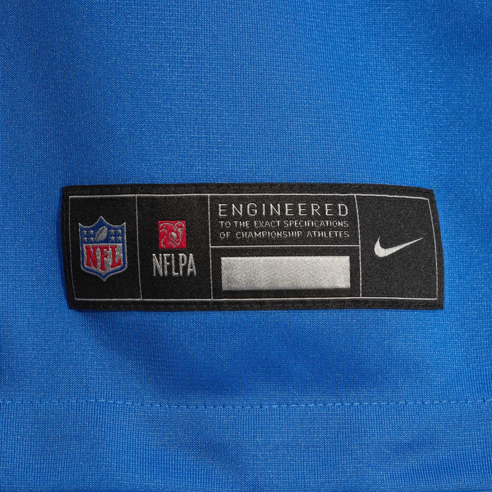 Men's Detroit Lions D.J. Reed Blue Team Game Jersey