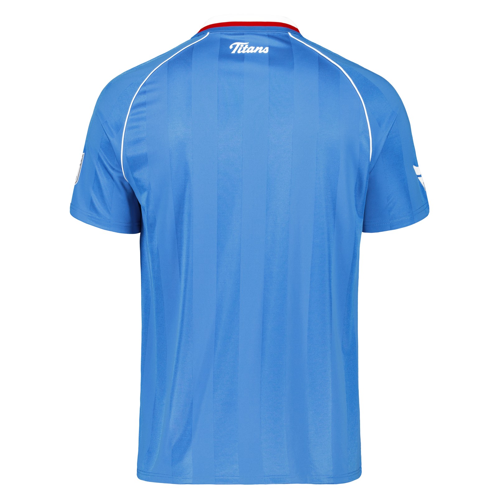 Tennessee Titans Youth Football x Football V-Neck Fan Top - Light Blue