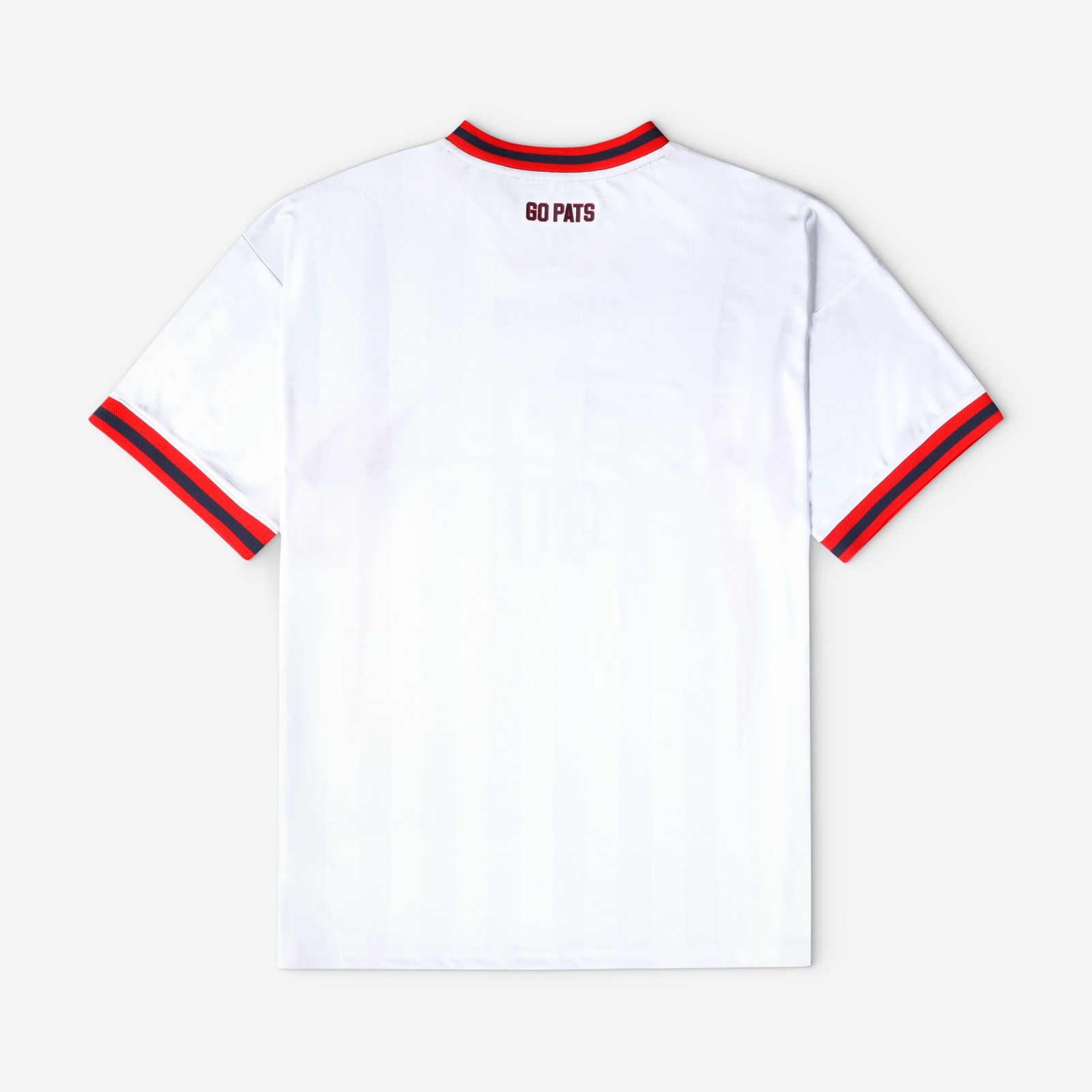 New England Patriots Youth Football x Football V-Neck Fan Top - White