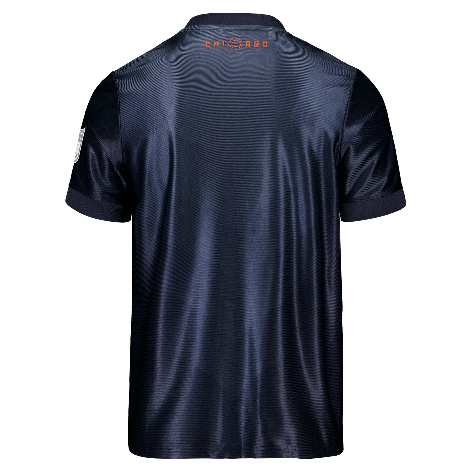 Chicago Bears Youth Football x Football V-Neck Fan Top - Navy