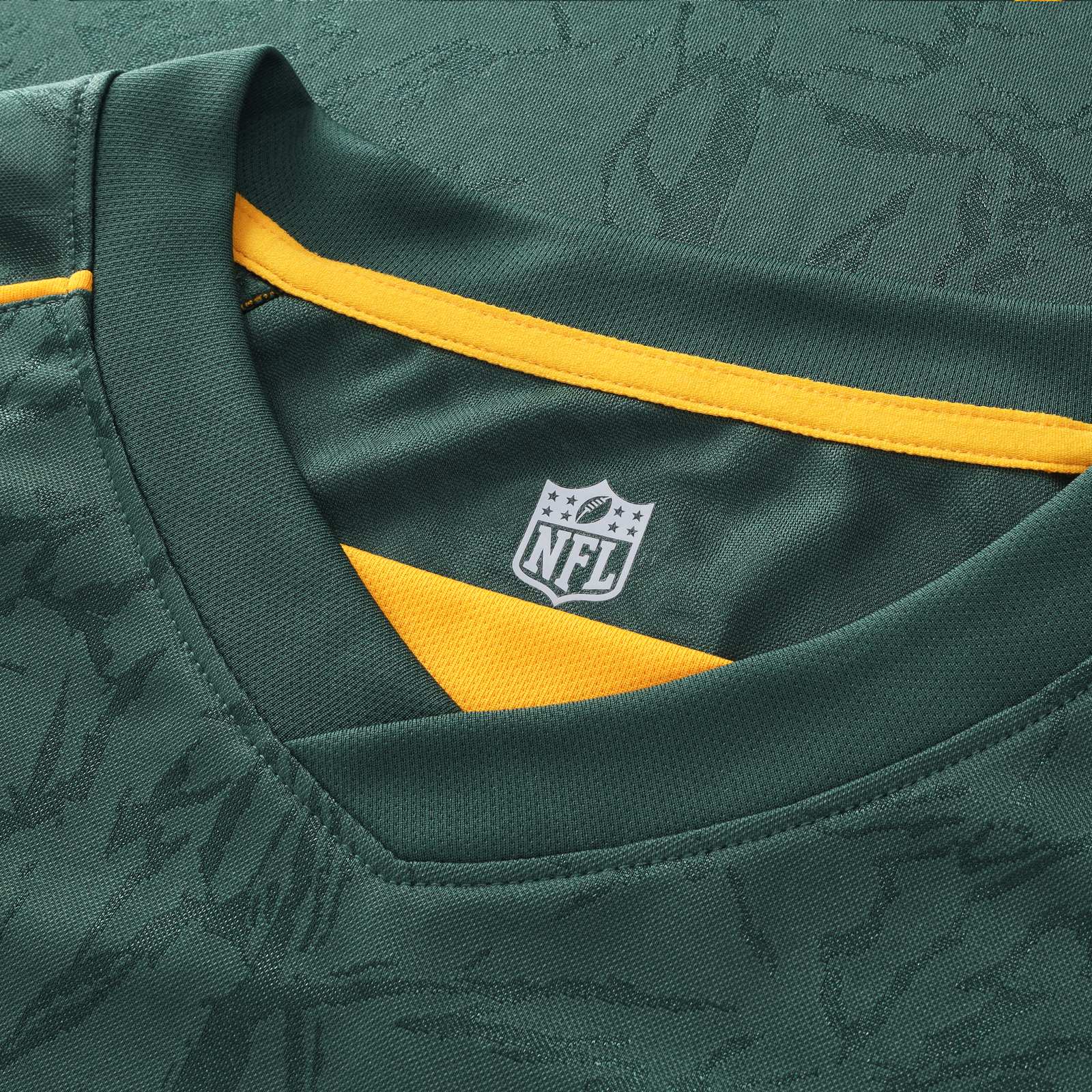 Green Bay Packers Youth Football x Football V-Neck Fan Top - Green