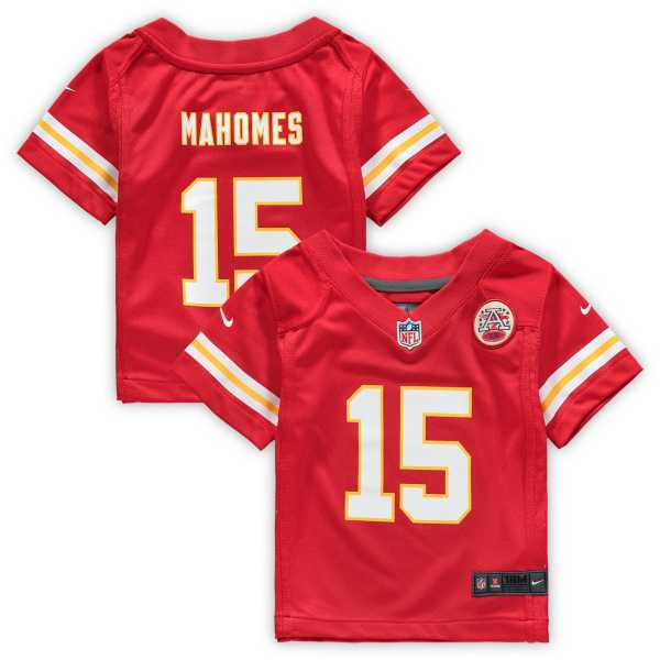 Infant Kansas City Chiefs Patrick Mahomes Red Team Player Game Jersey