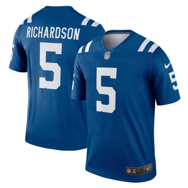Men's Indianapolis Colts Anthony Richardson Sr. Royal Legend Player Performance Top