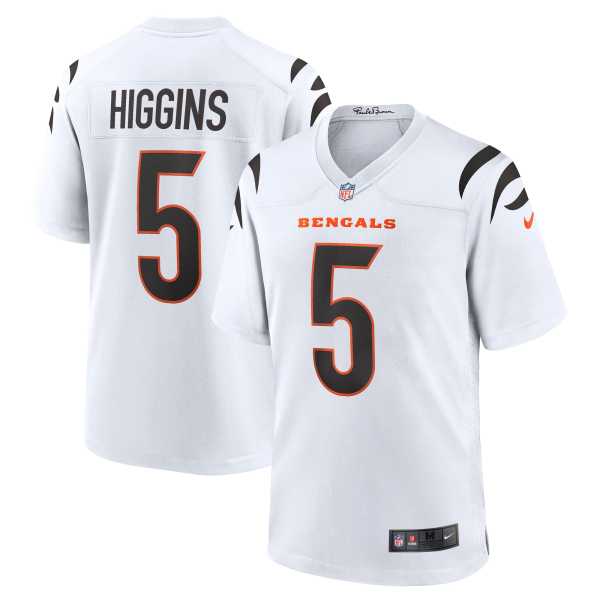 Tee Higgins Cincinnati Bengals Game Jersey - White