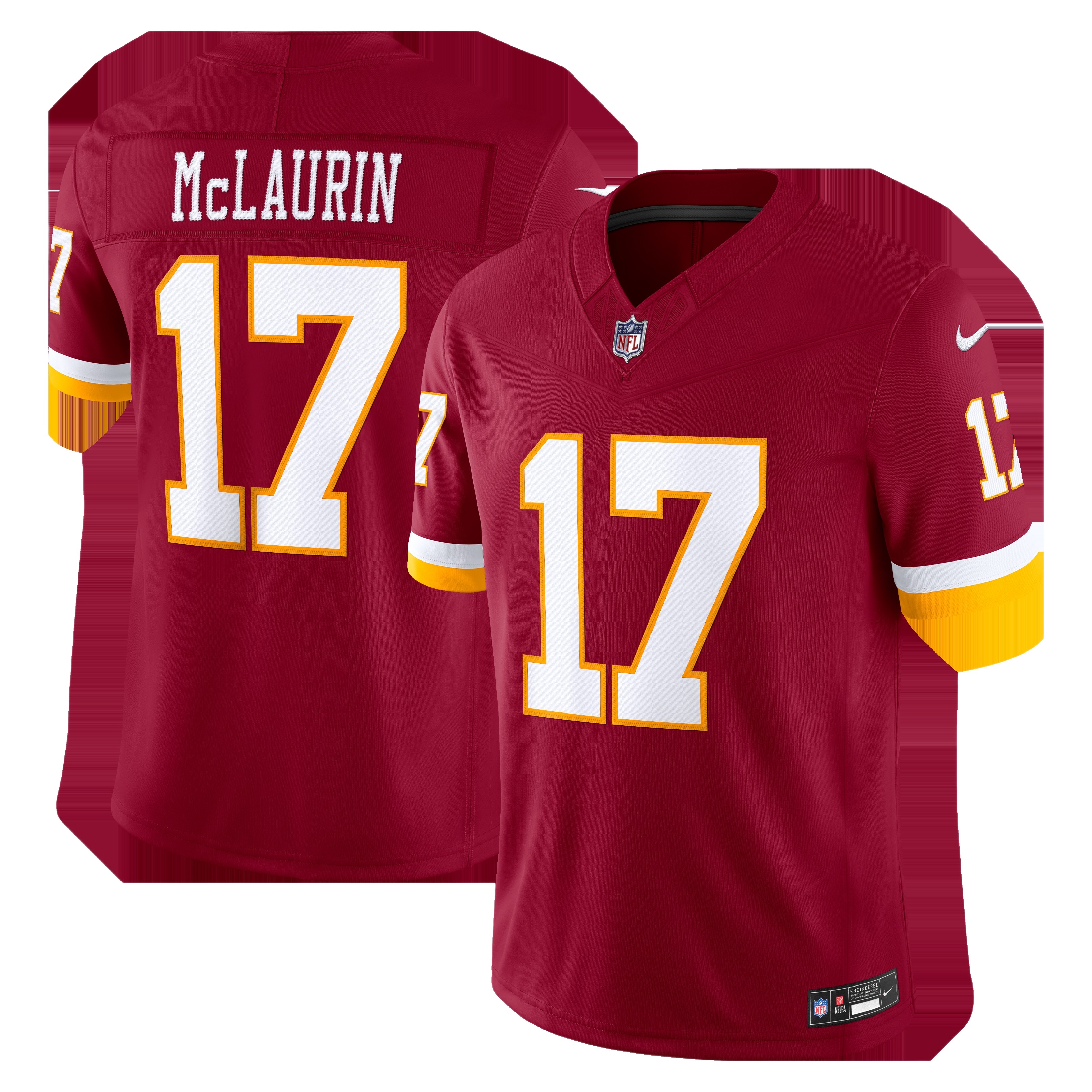 Men's Washington Commanders Terry McLaurin Burgundy Team Stitched Limited Jersey