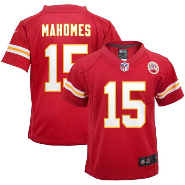 Preschool Kansas City Chiefs Patrick Mahomes Red Game Jersey