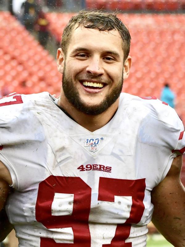Portrait of Portrait of Nick Bosa
