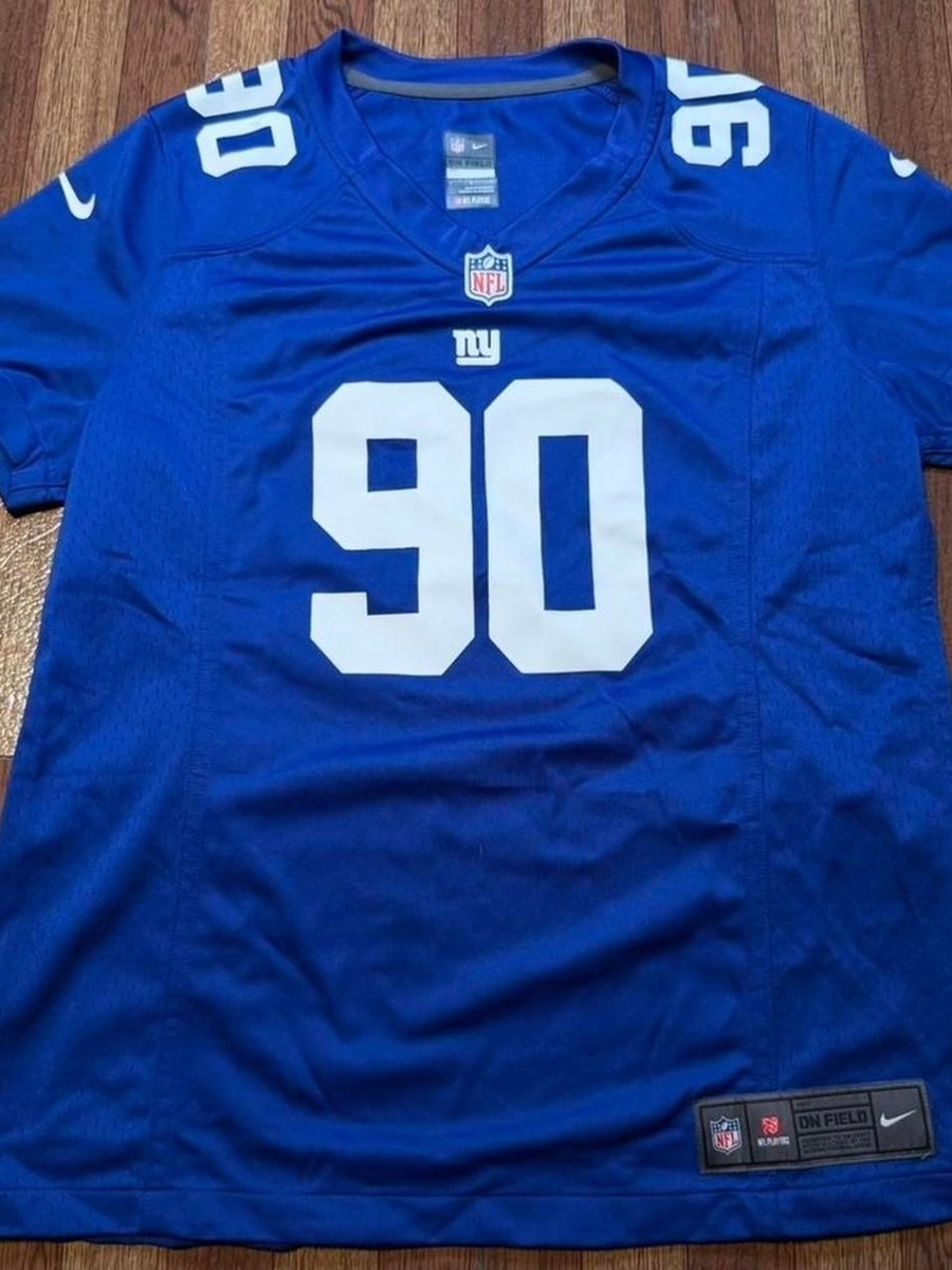 Fan photo of a New York Giants jersey
