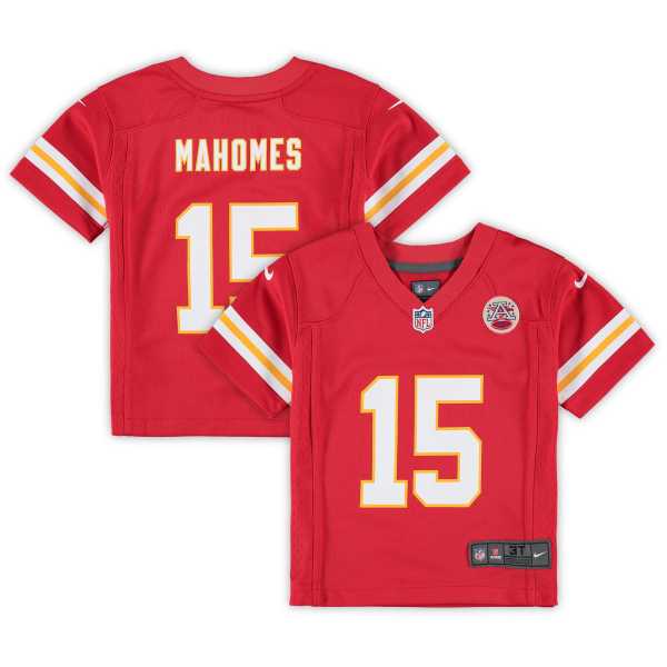 Toddler Kansas City Chiefs Patrick Mahomes Red Game Jersey
