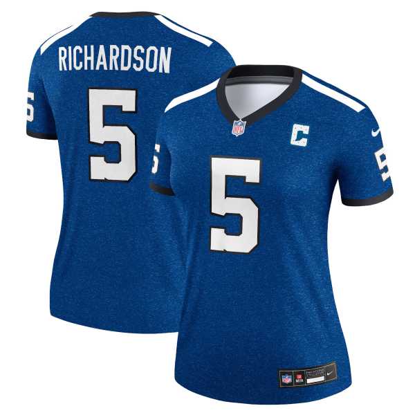 Women's Indianapolis Colts Anthony Richardson Royal Alternate Legend Player Performance Top