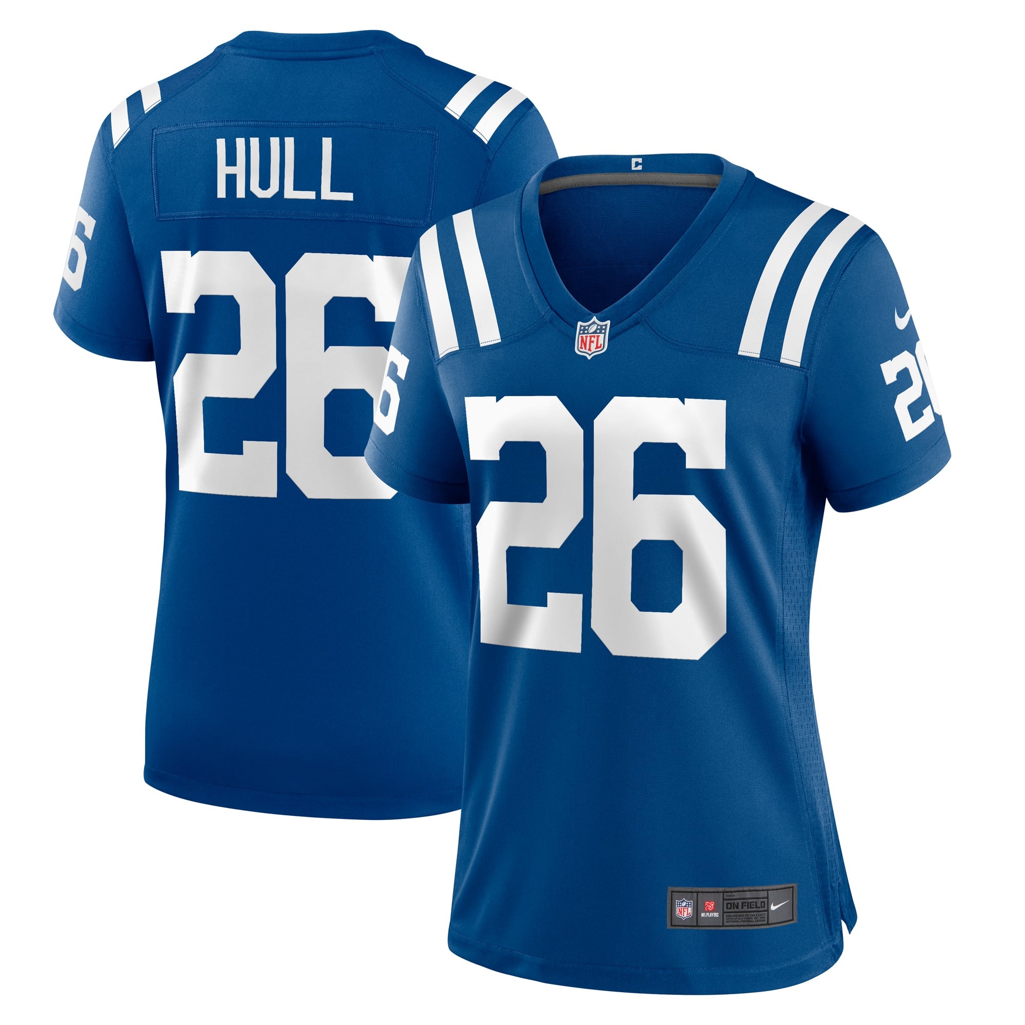 Women's Indianapolis Colts Evan Hull Royal Team Game Jersey