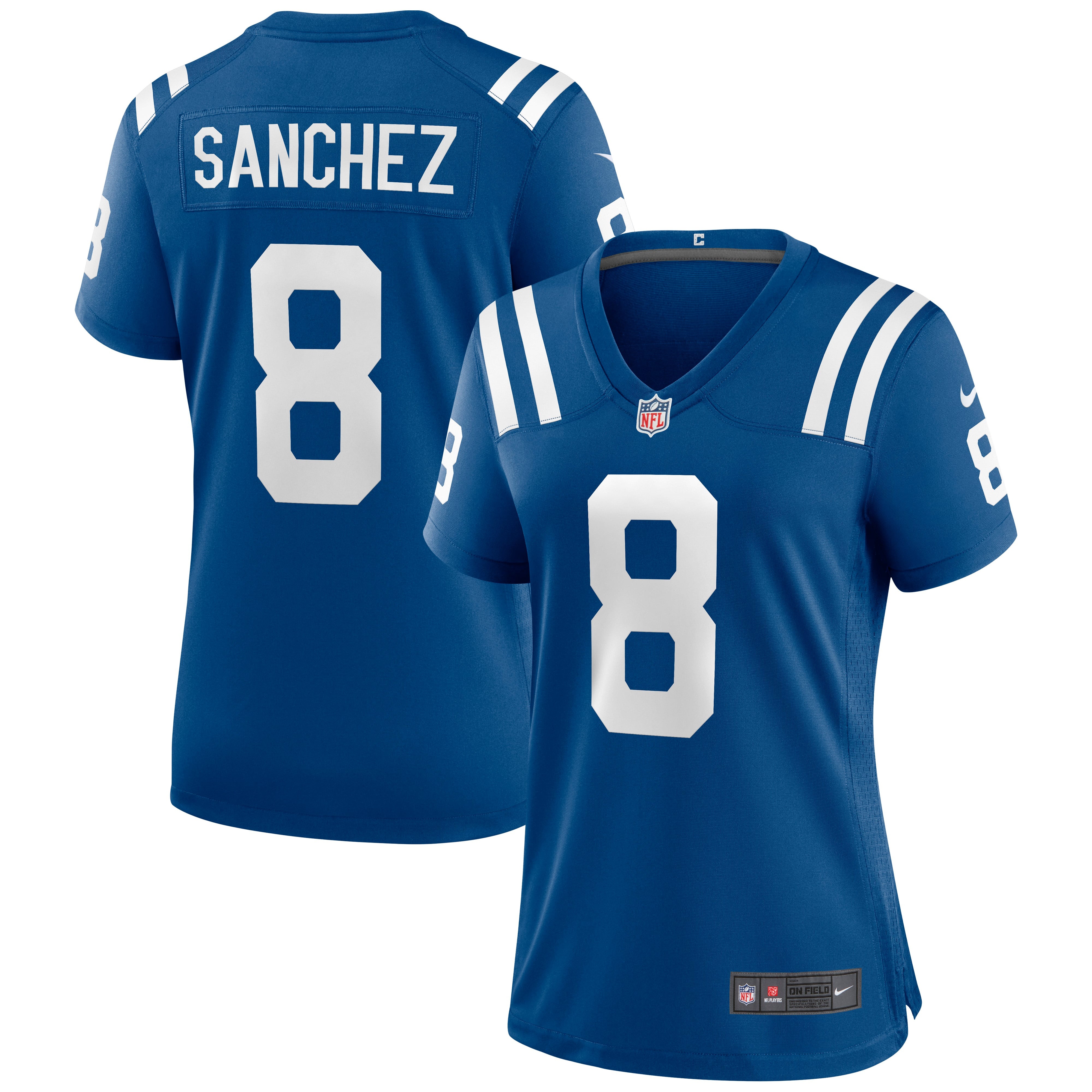 Women's Indianapolis Colts Rigoberto Sanchez Royal Game Jersey