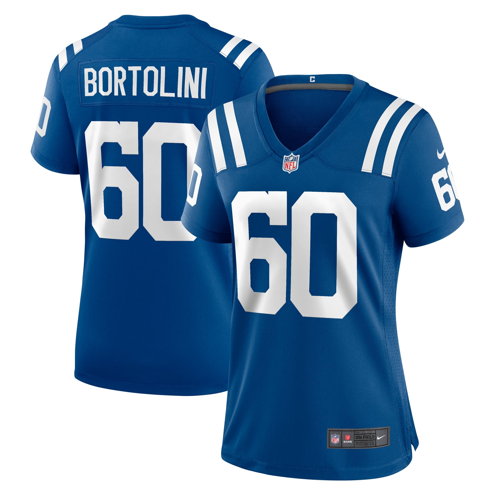 Women's Indianapolis Colts Tanor Bortolini Royal Game Jersey