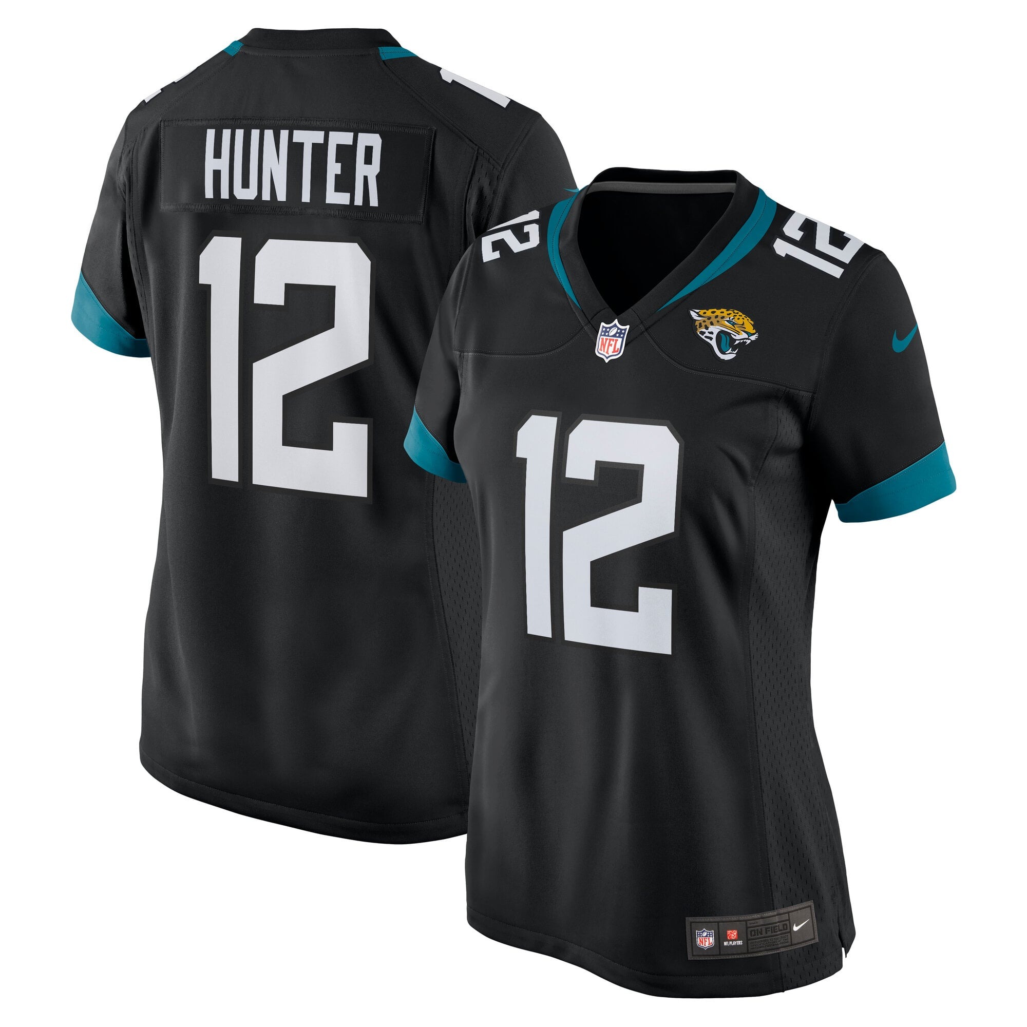 Women's Jacksonville Jaguars Travis Hunter Black Alternate Game Jersey