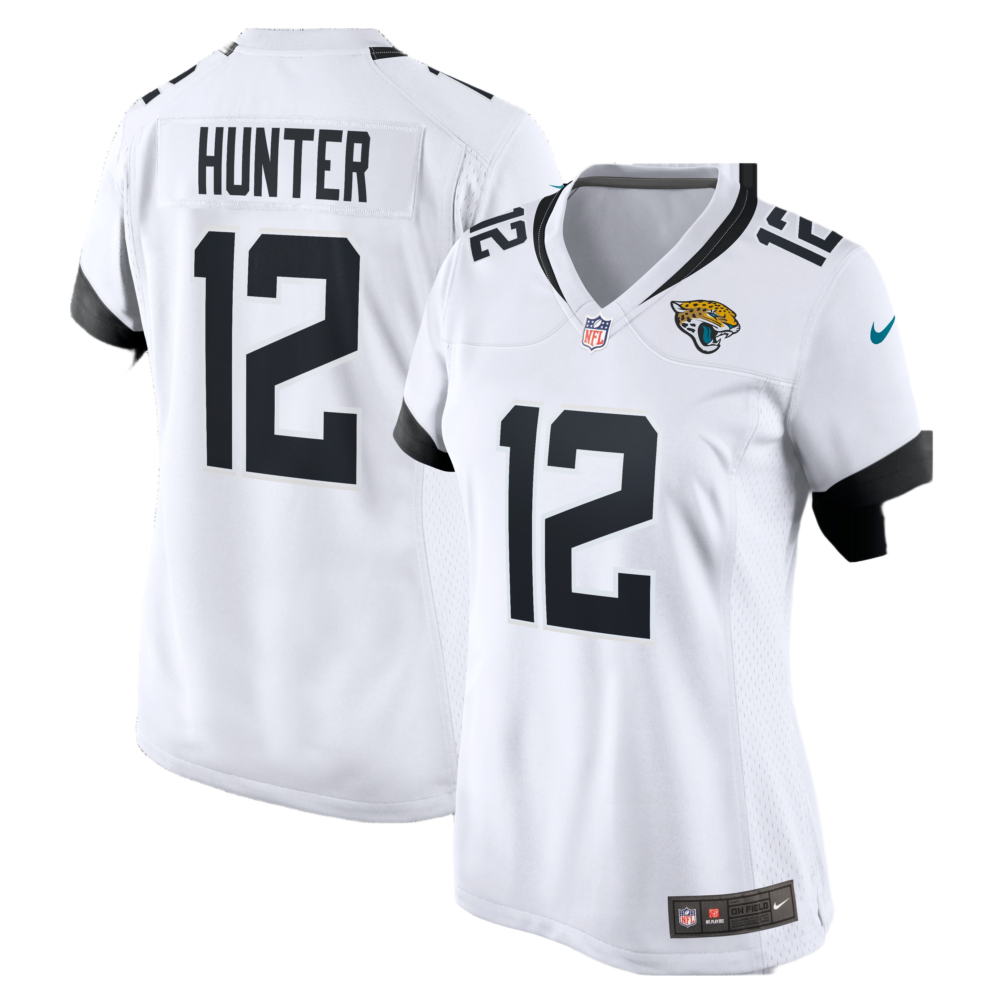 Women's Jacksonville Jaguars Travis Hunter White Game Jersey