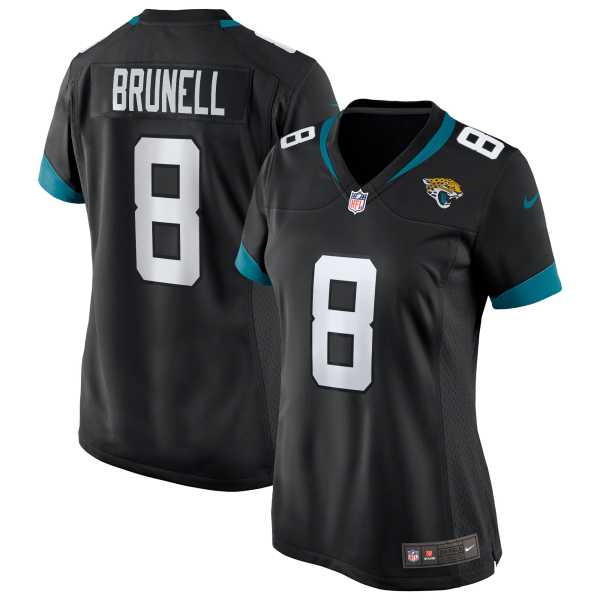 Women's Jacksonville Jaguars Mark Brunell Black Game Retired Player Jersey