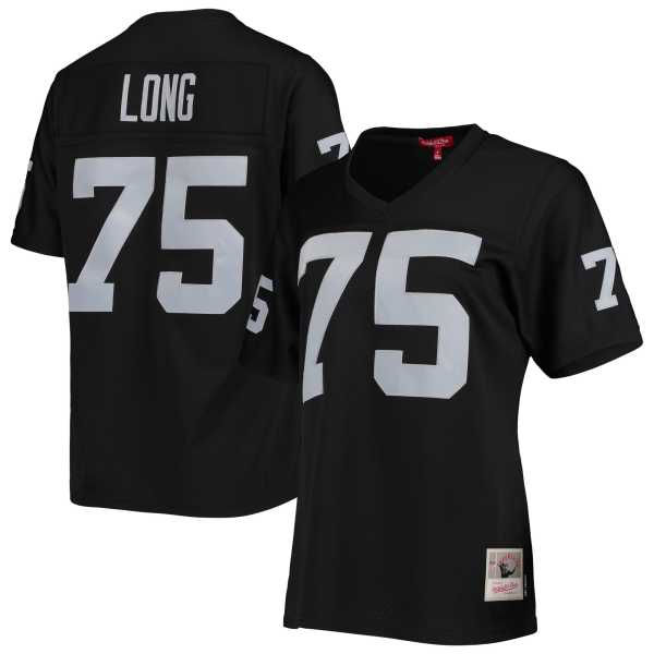 Women's Las Vegas Raiders Howie Long Black Legacy Replica Player Jersey