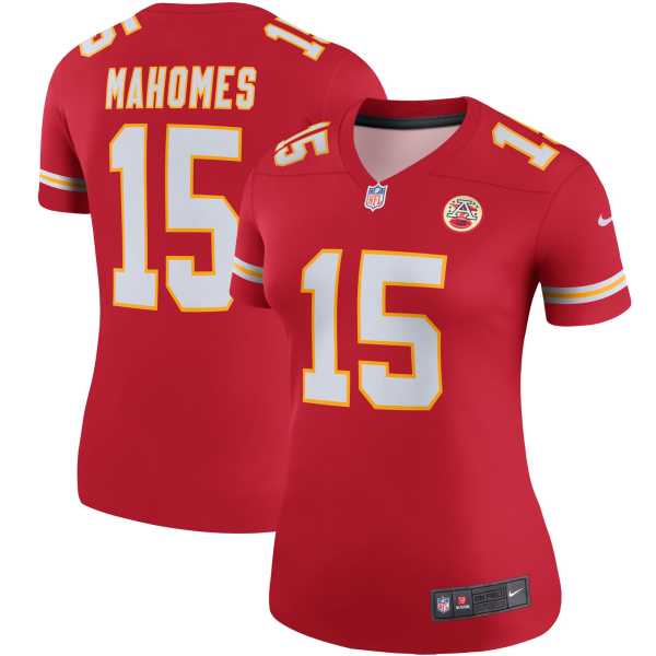 Women's Kansas City Chiefs Patrick Mahomes Red Legend Player Performance Top