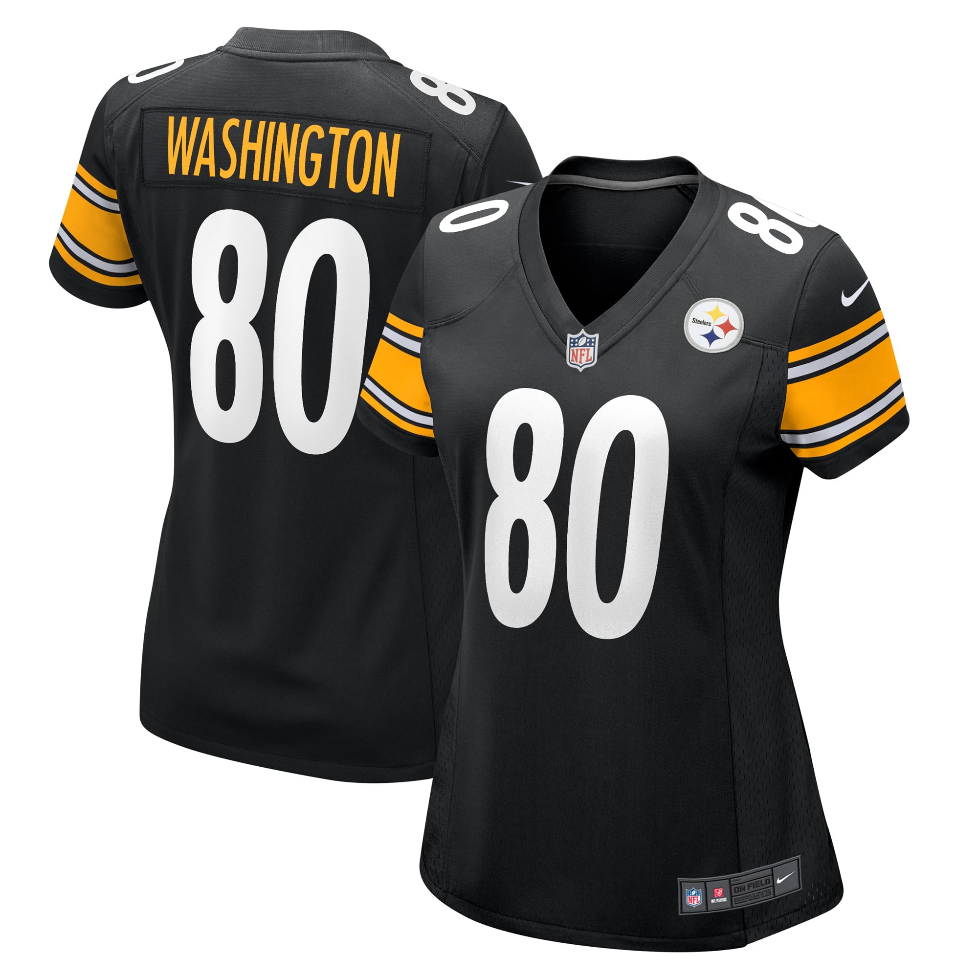 Women's Pittsburgh Steelers Darnell Washington Black Game Jersey