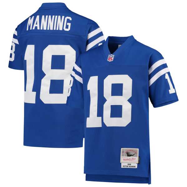 Youth Indianapolis Colts Peyton Manning Royal 1998 Legacy Retired Player Jersey
